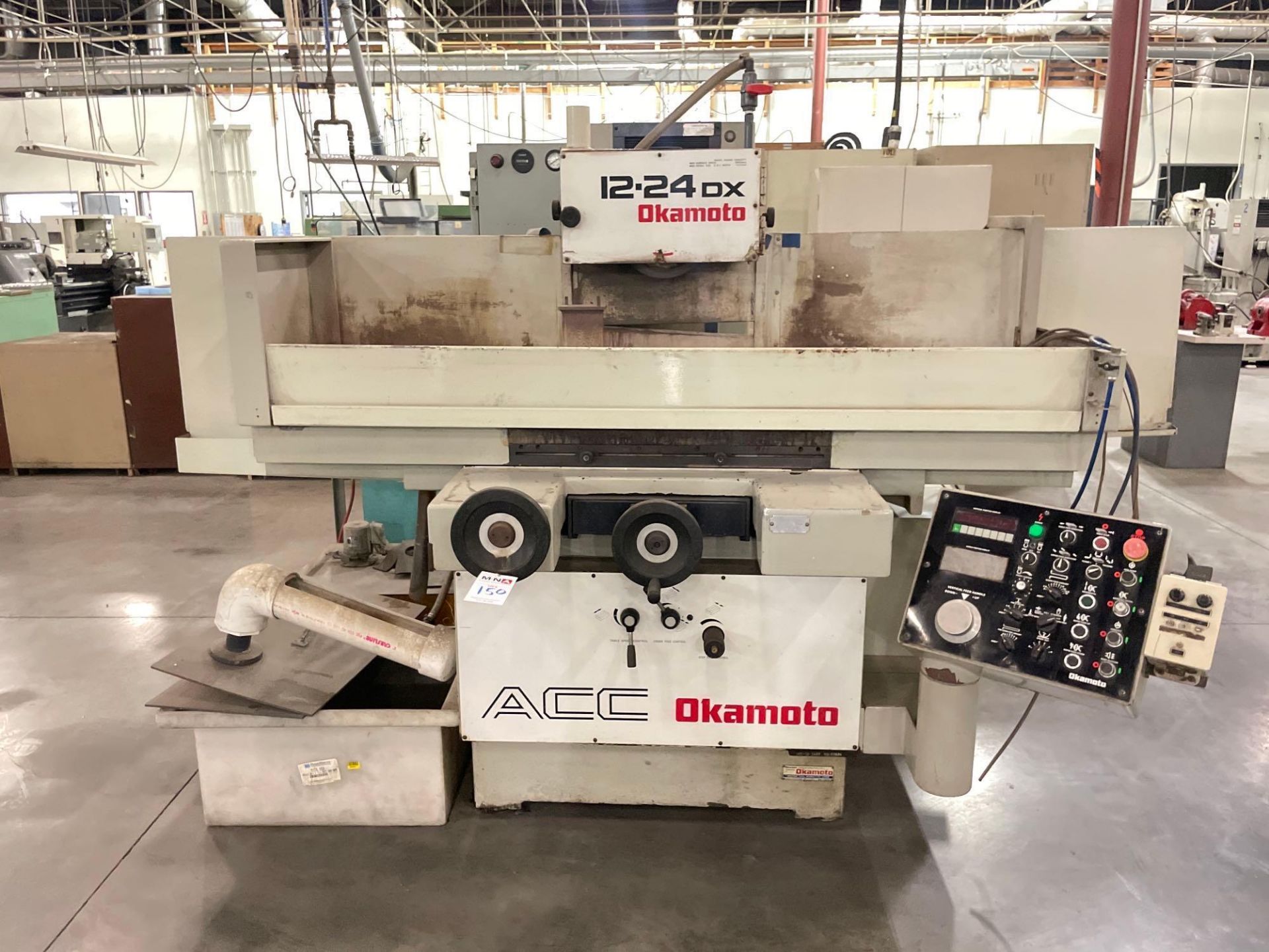 Okamoto ACC12-24DX Automatic Surface Grinder, s/n 63524