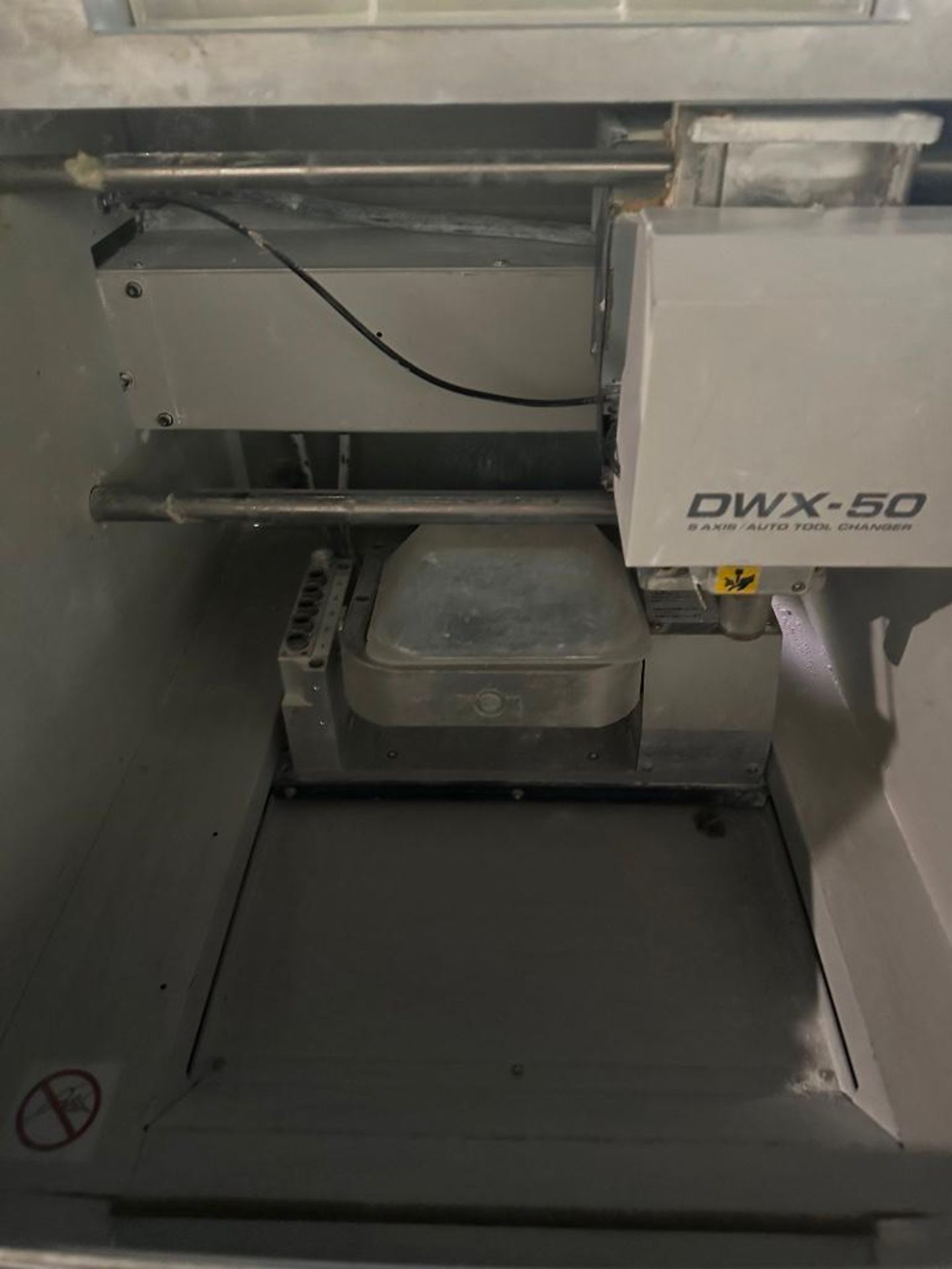 Roland DWX-50 5-Axis Dental Mill, Auto Tool Changer *MISSING CONTROL COMPONENTS* - Image 3 of 4