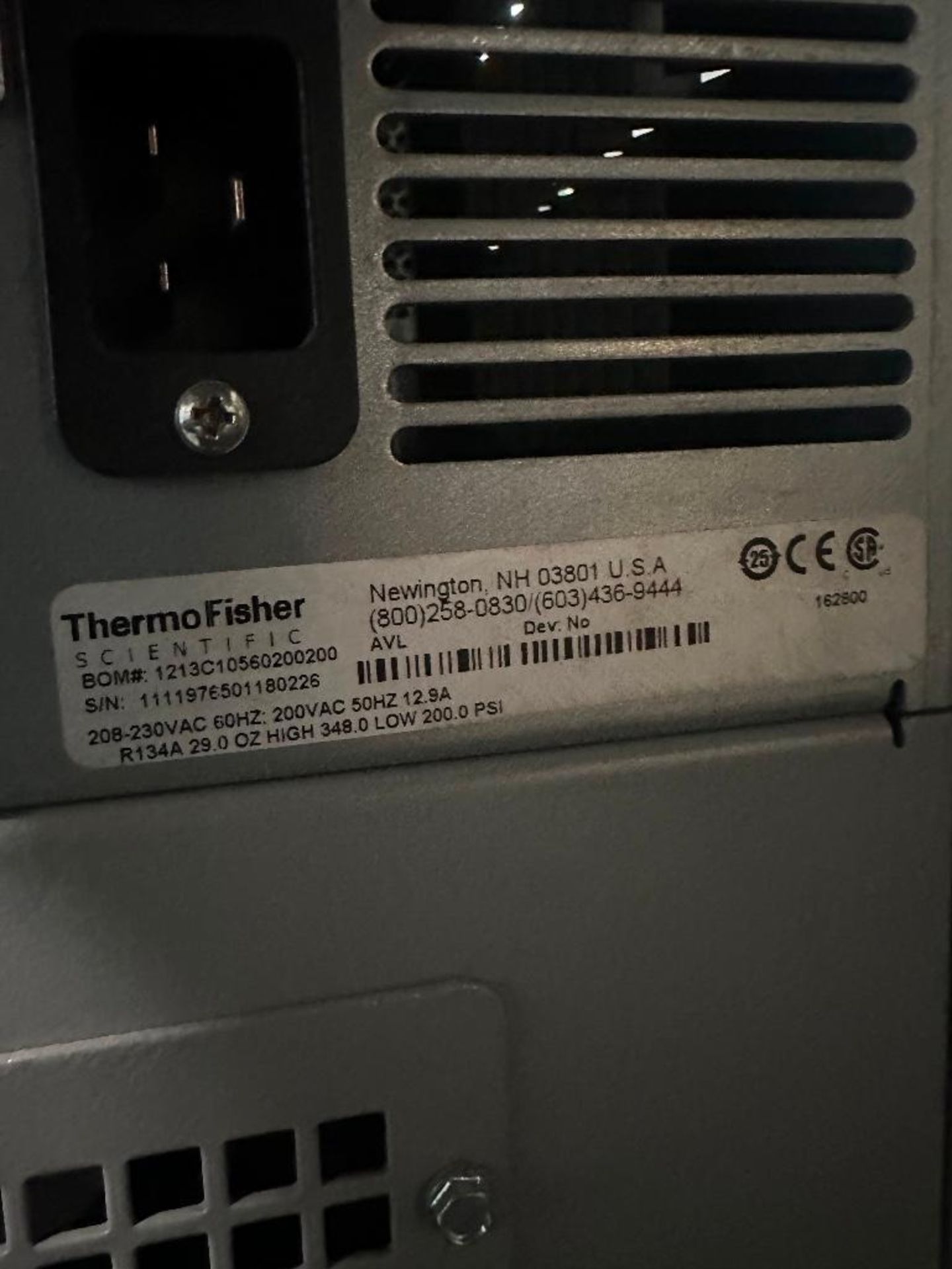 Thermo Scientific Neslab Thermoflex 2500 Recirculating Chiller, s/n 1111976501180226 - Image 5 of 5