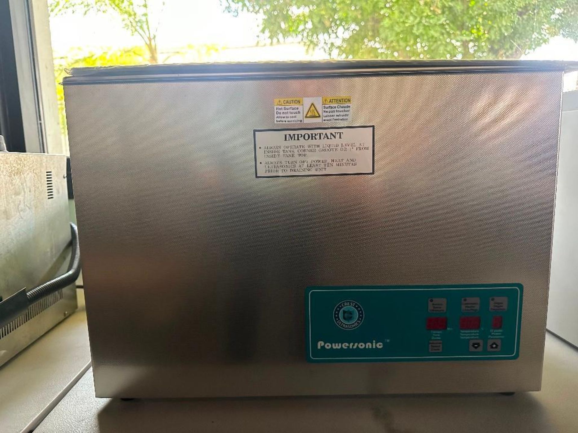 Crest P 2600 D Ultrasonic Cleaner, s/n 260 FUS 187 025