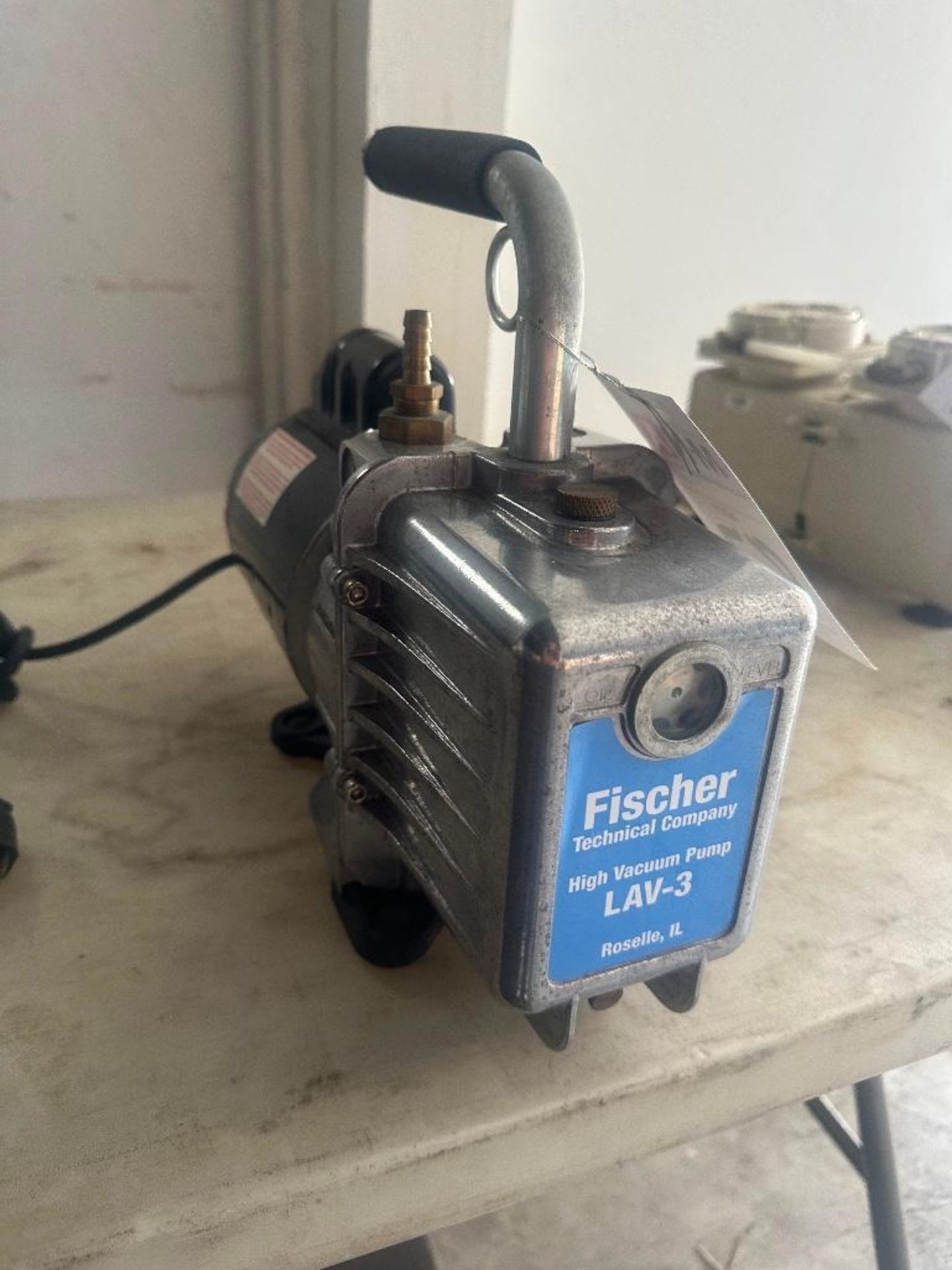 Fischer Technical Co. High Vacuum Pump LAV-3