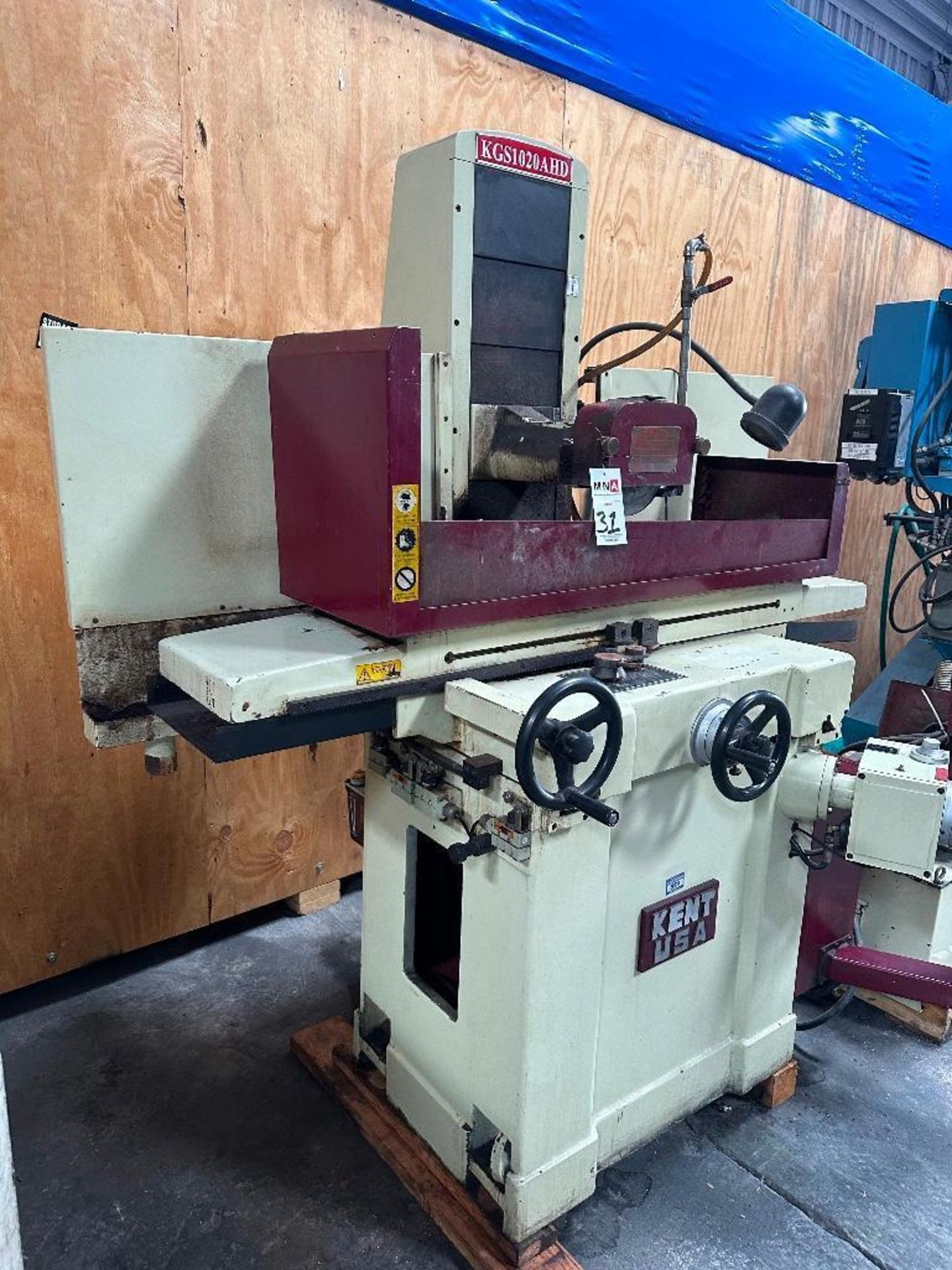 Kent USA KGS1020AHD 10"x20" Automatic Surface Grinder, s/n KT50809, 2005 - Image 2 of 5