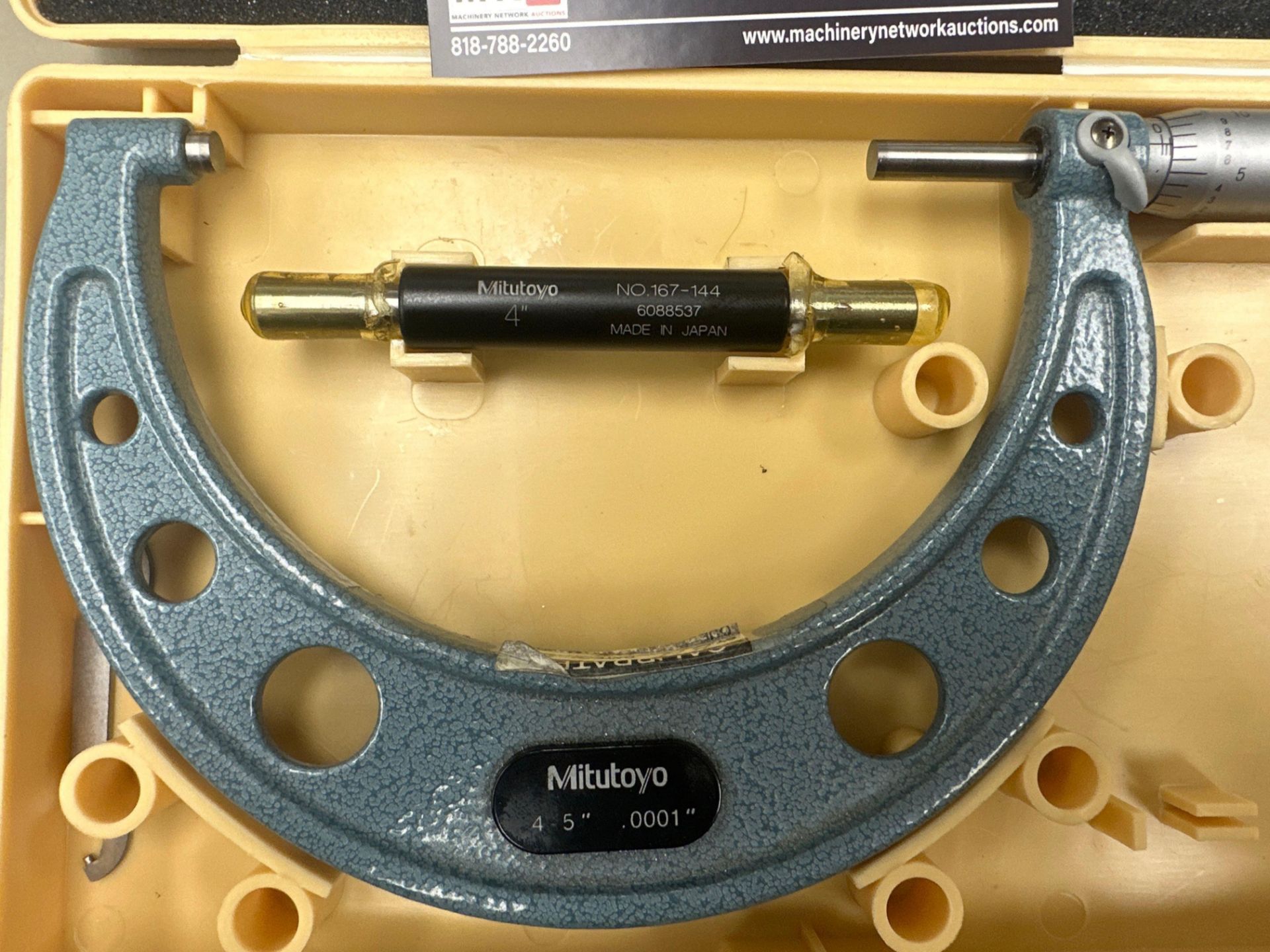 4" - 5” Mitutoyo Micrometer - Image 2 of 3