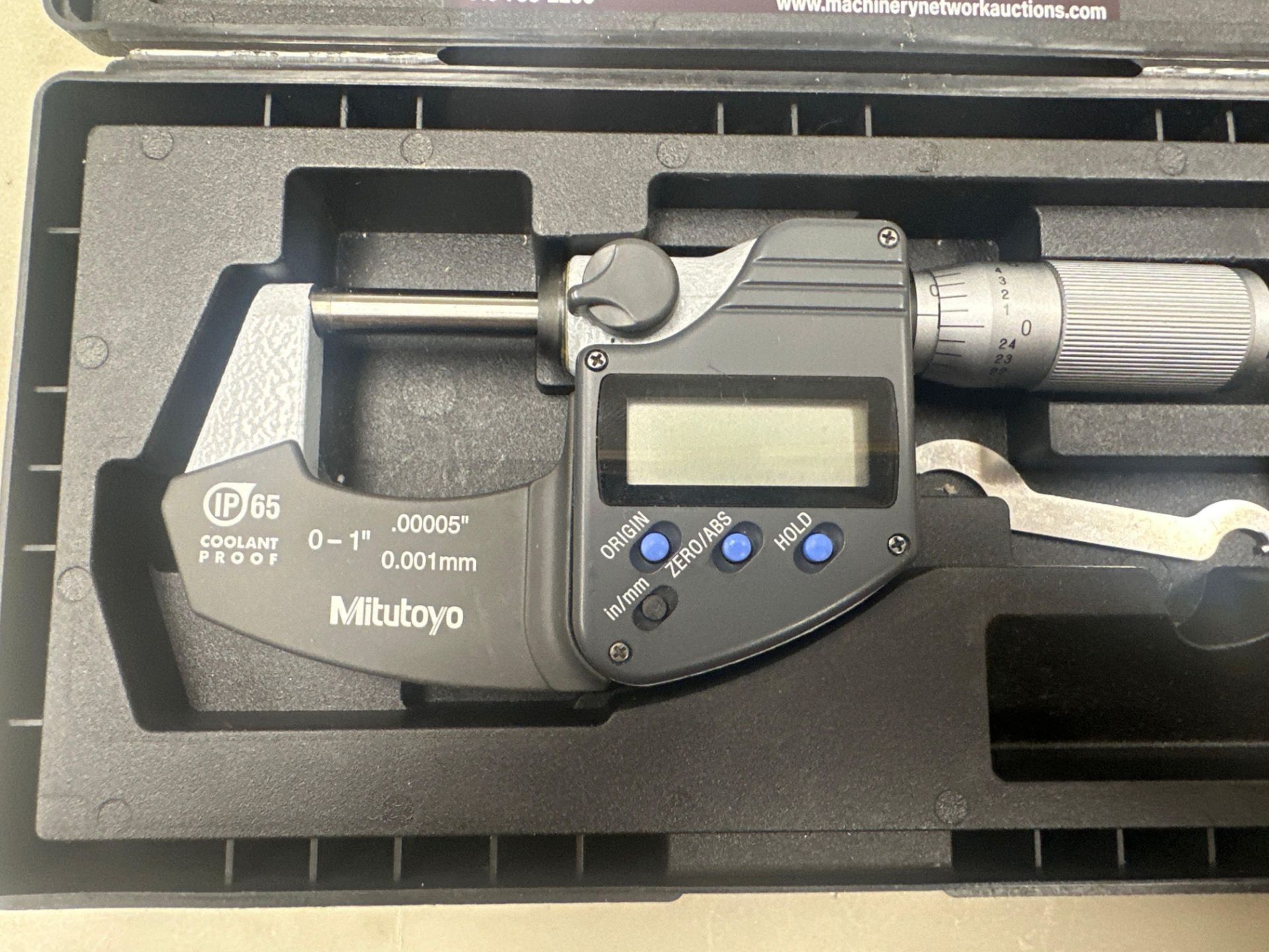 0 - 1” Mitutoyo Digital Micrometer