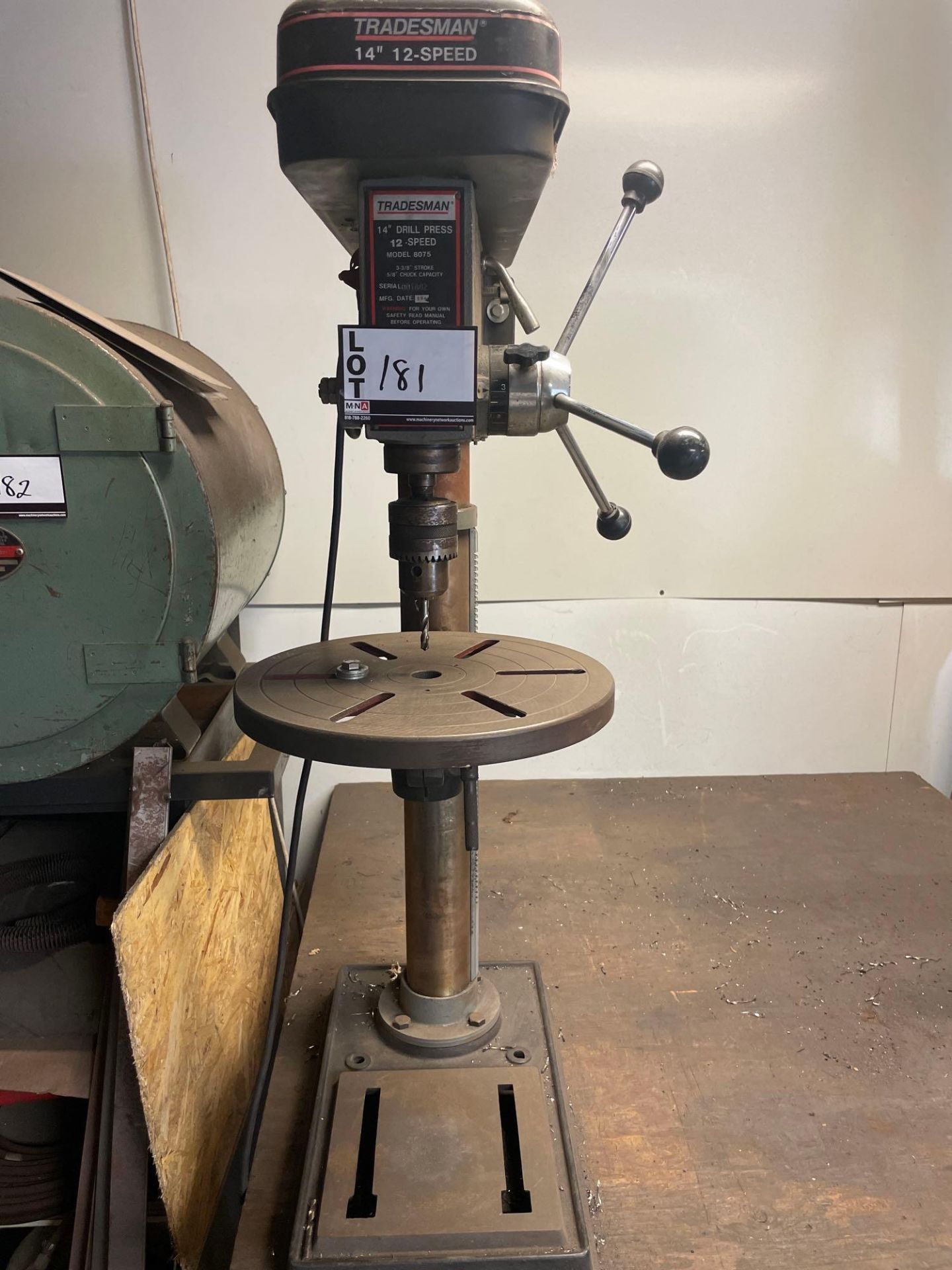 Tradesman 14”12 Speed Drill Press - Image 4 of 5