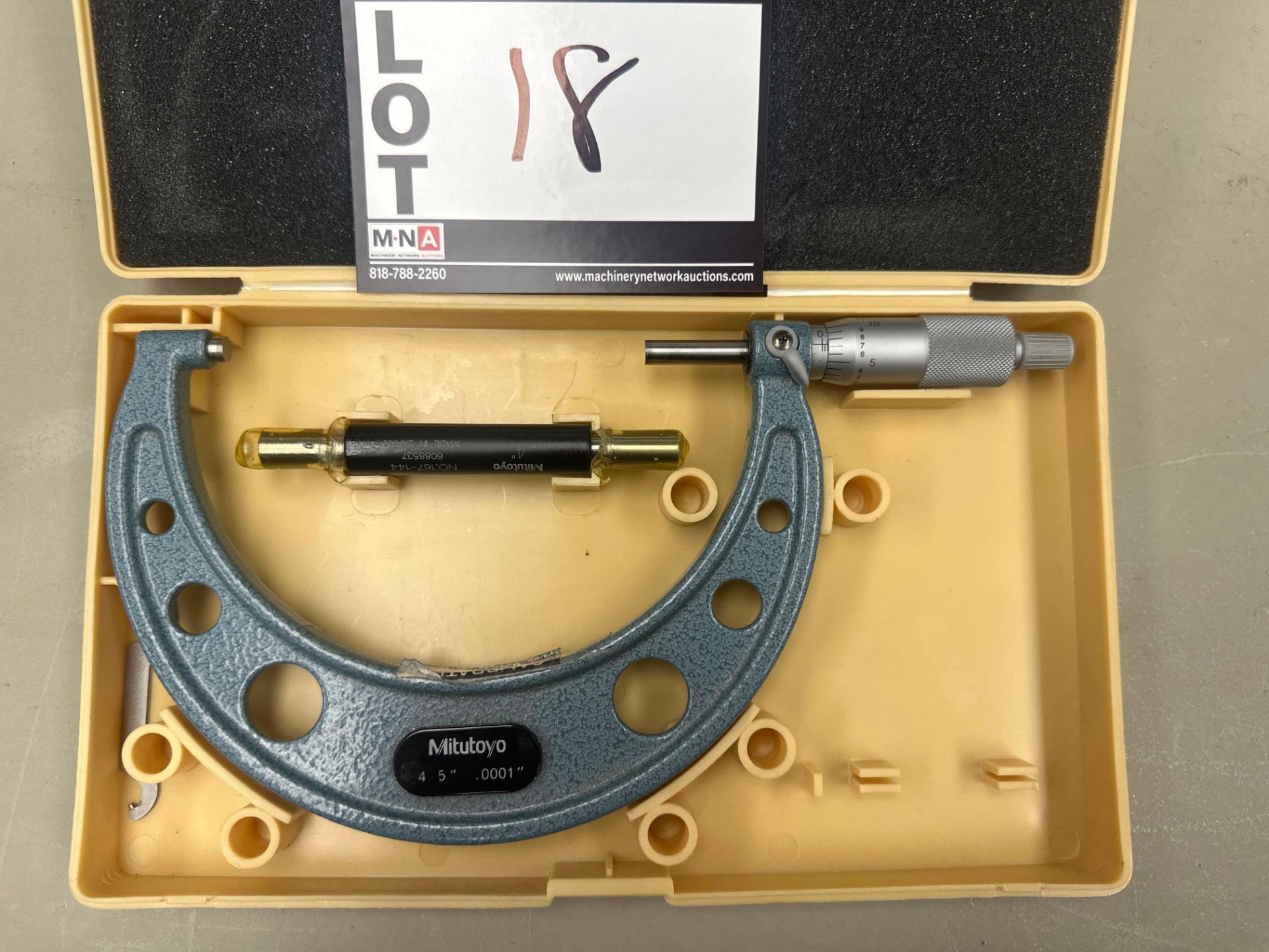 4" - 5” Mitutoyo Micrometer