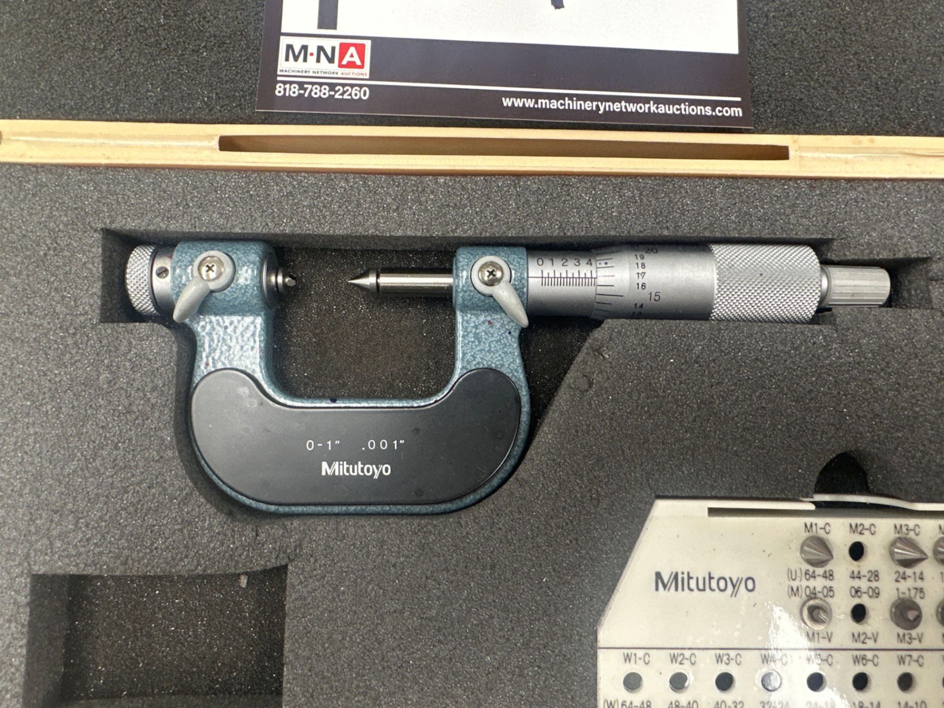 0" - 1” Mitutoyo Micrometer - Image 2 of 5