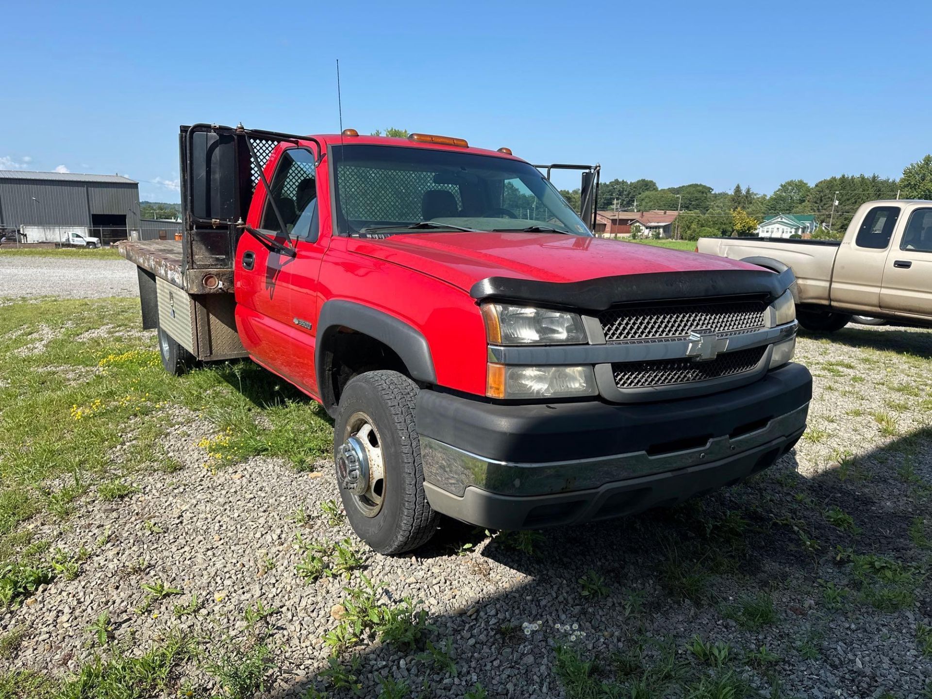 2003 Chevy Silverado 3500 12” Flatbed Truck, 138098mi w/ Toolbox and Flatbed Sides - Image 2 of 10