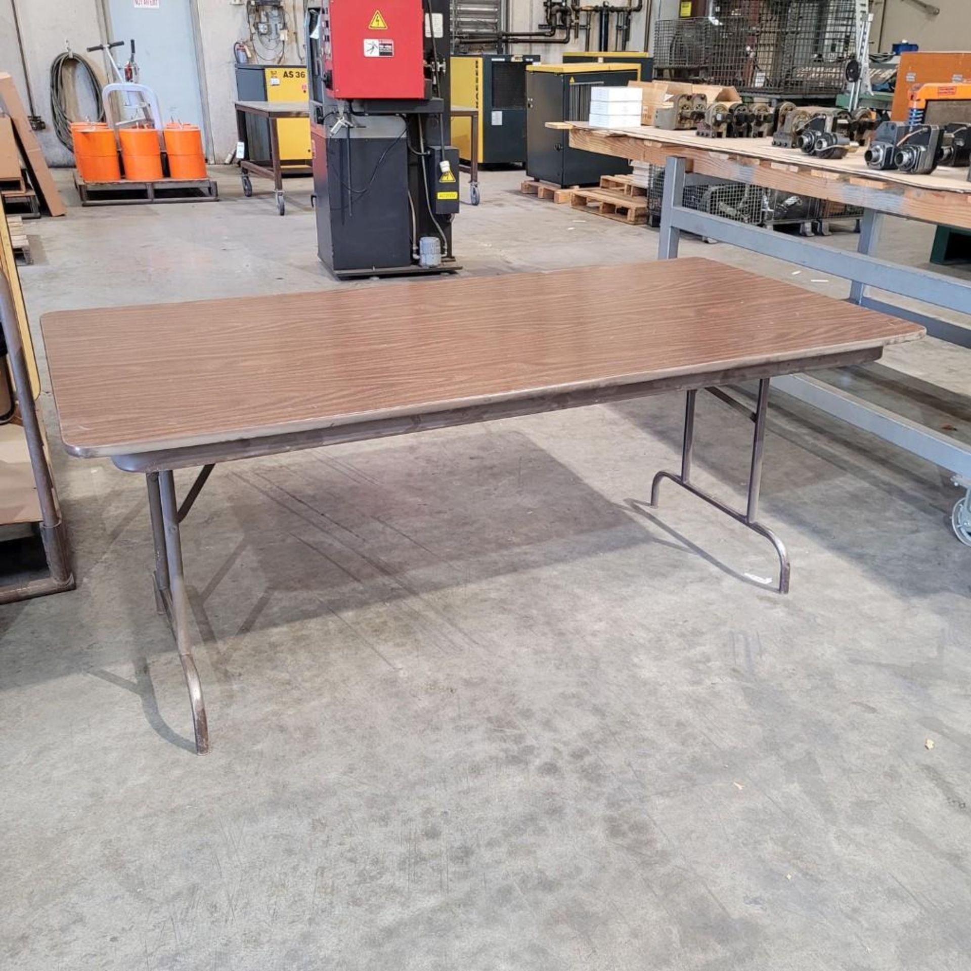 (2) 30" x 72" Table with Folding Legs