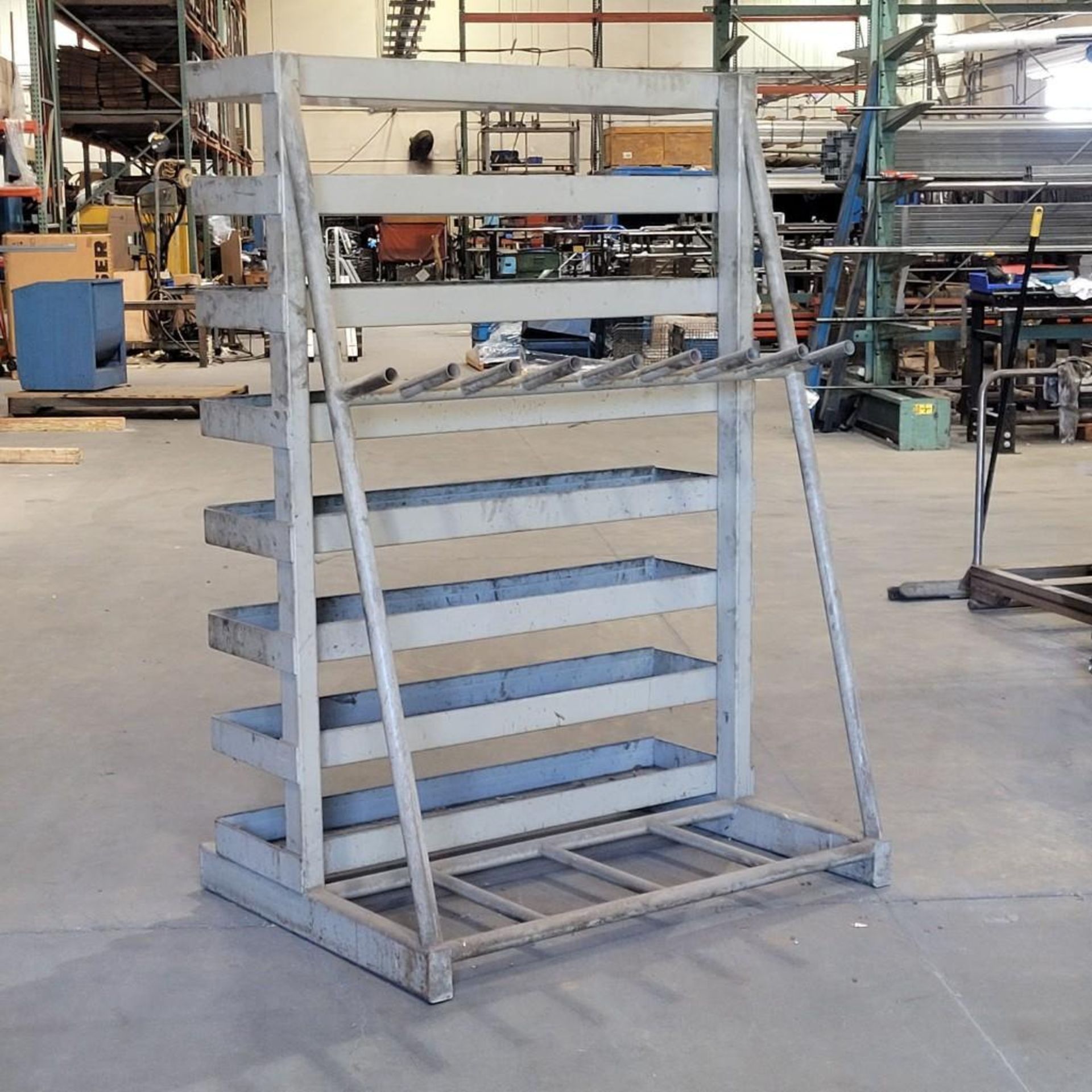 8 Tray Remnant Rack with Tube Storage - Image 2 of 3