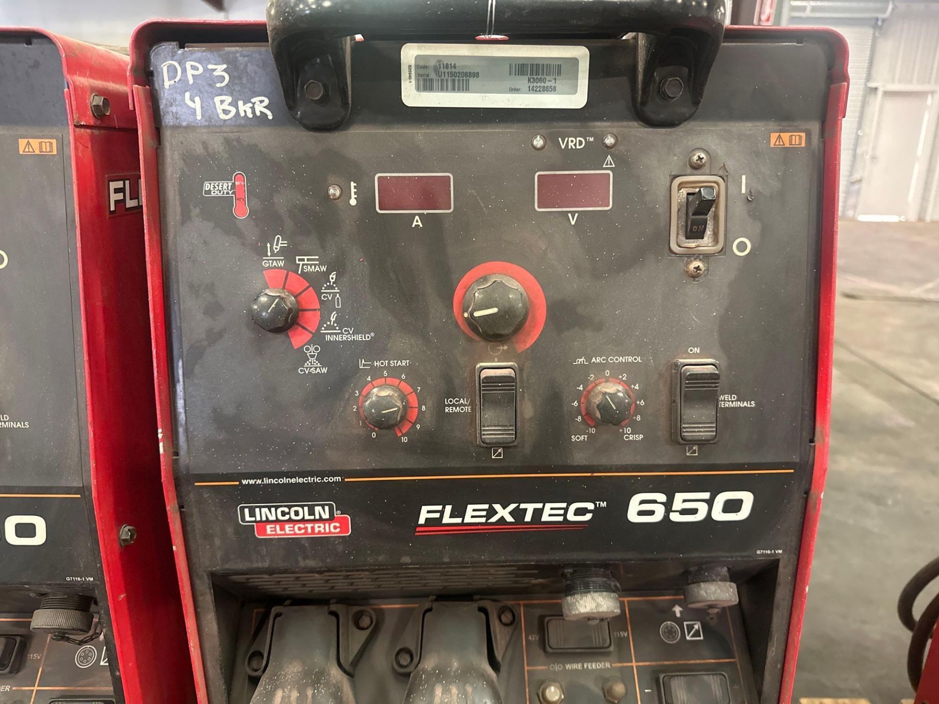 Lincoln Electric Flextec 650Welder, s/n U1150206898 *Located in Redlands, CA* - Image 3 of 7