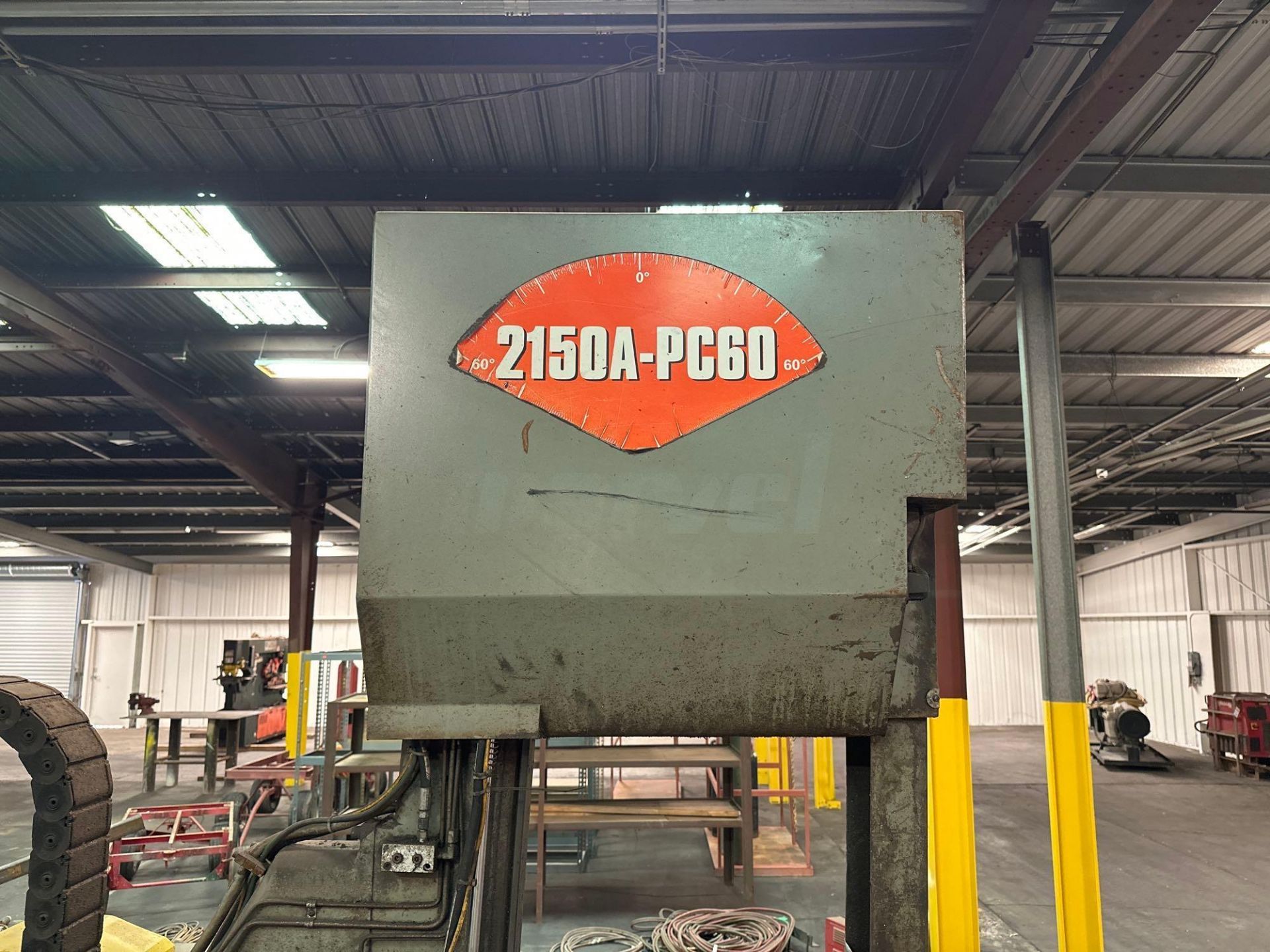 Marvel Series 2150A-PC60 Tilt Frame Vertical Band Saw, 2’ x 7’ Conveyor *Located in Redlands, CA* - Image 10 of 25