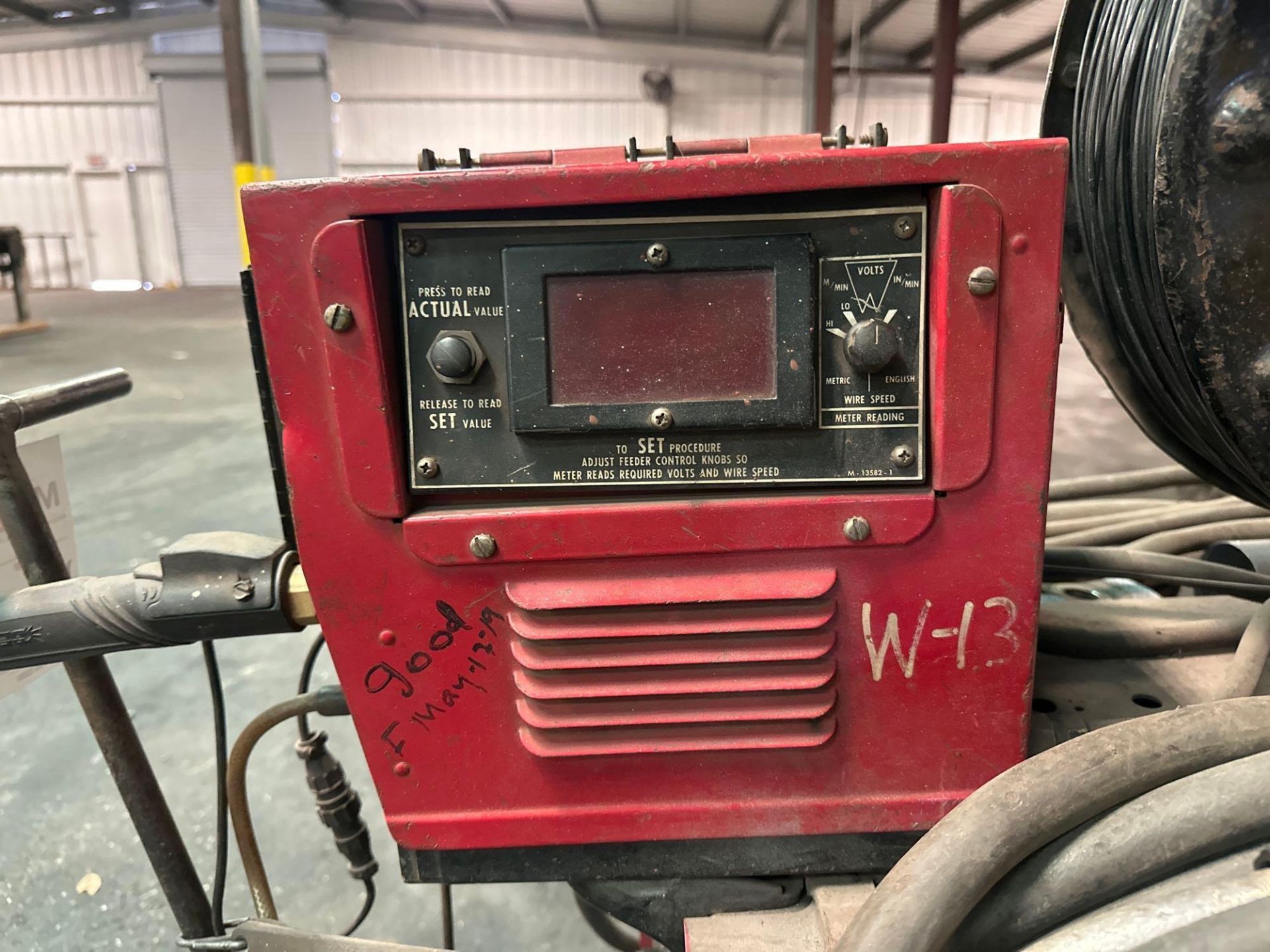 Lincoln Flextec 650 Welder s/n U1150109185, w/ LincolnLN-9 Wire Feeder, s/n U1970314984, Welding - Image 8 of 13