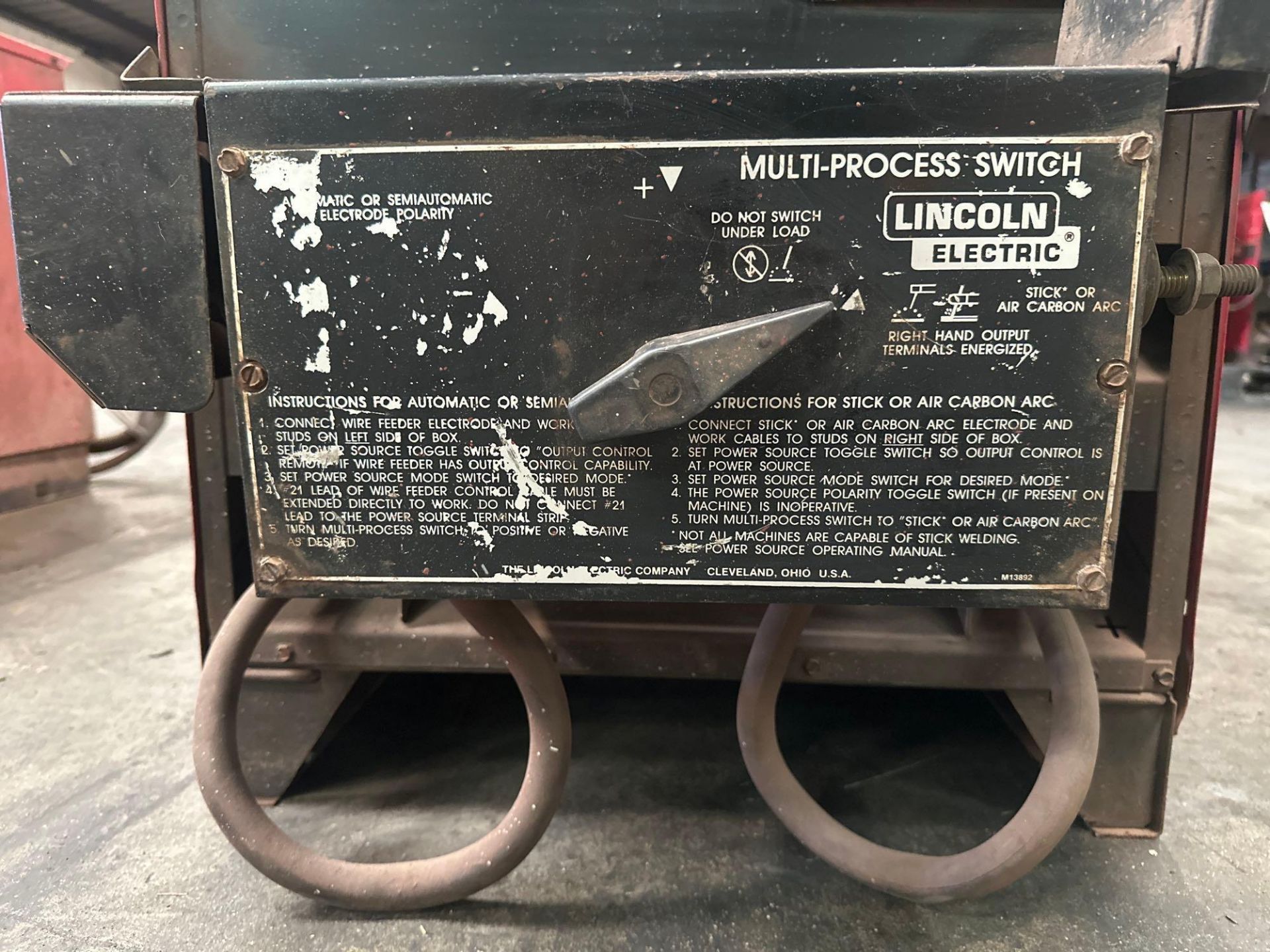 Lincoln Electric Idealarc DC-600 Welder, s/n U1990319358 *Located in Redlands, CA* - Image 5 of 8