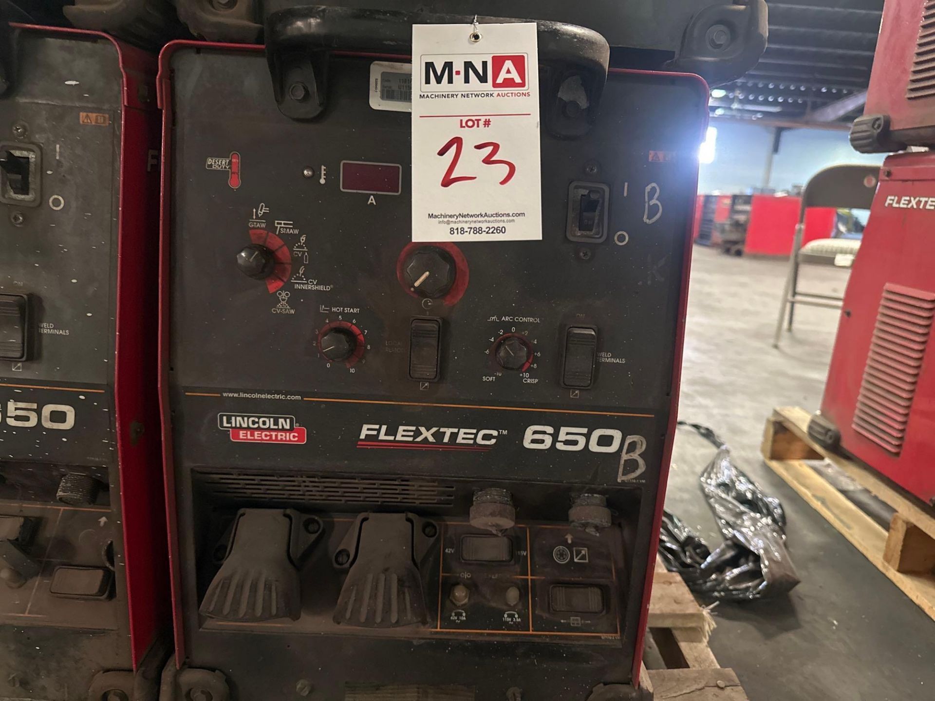 Lincoln Electric Flextec 650 Welder,s/n U1150204601 *Located in Redlands, CA* - Image 2 of 7