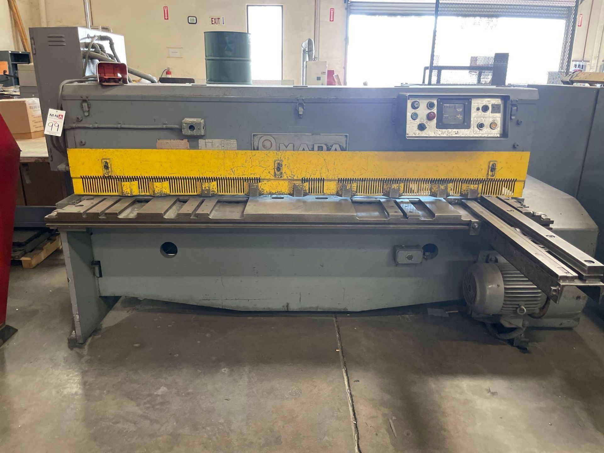 Amada M- 2060 Shear, 78.74" Length, .236" Thickness, 60 SPM, s/n 2600206, New 1977 - Image 3 of 6