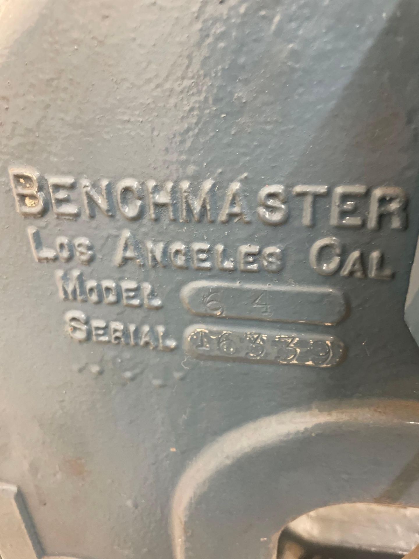 Benchmaster 64 OBI Punch Press, s/n 16339 *Location # 2* - Image 3 of 4