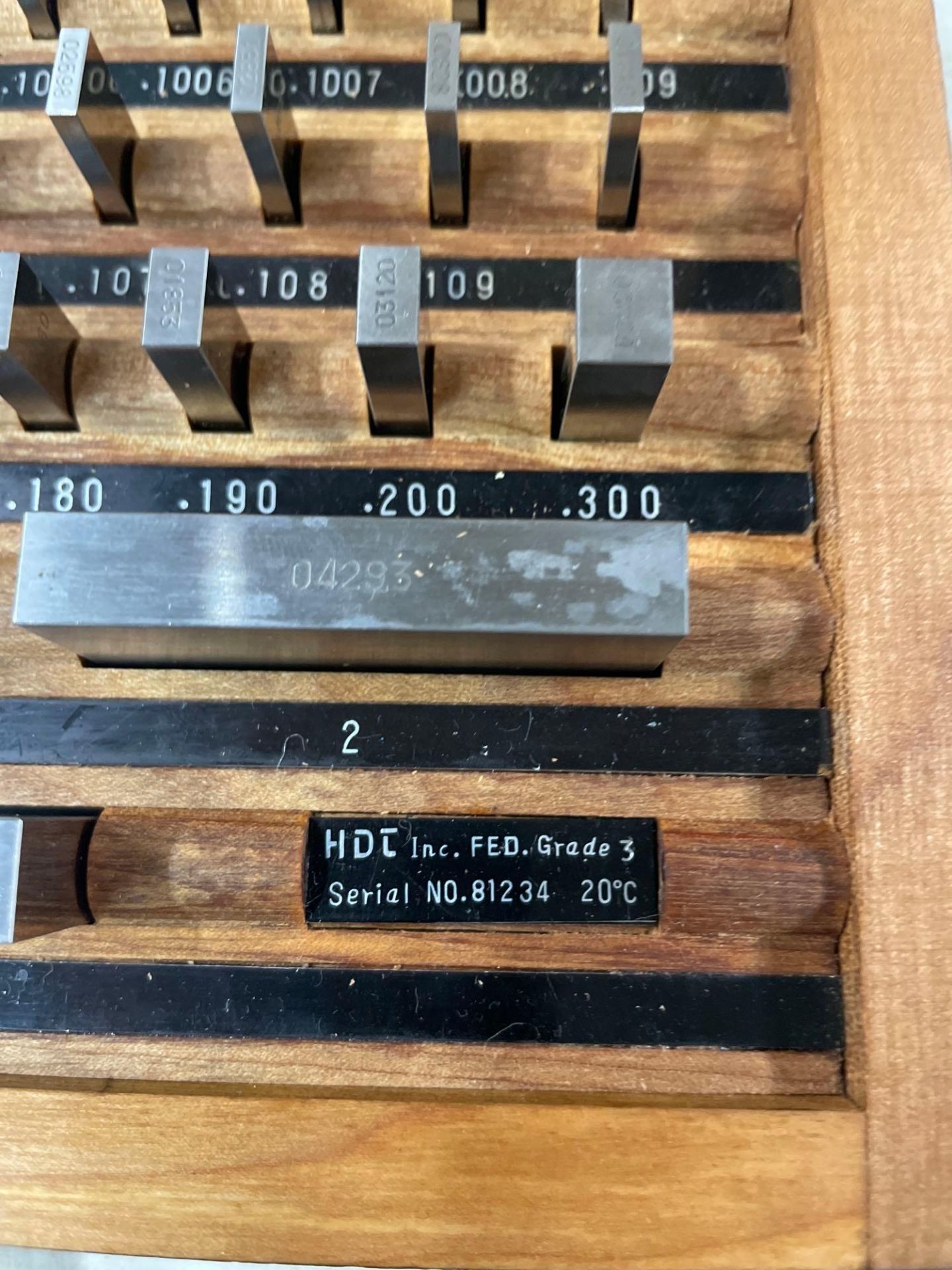 .050” - 4” Gauge Block Set - Image 5 of 5