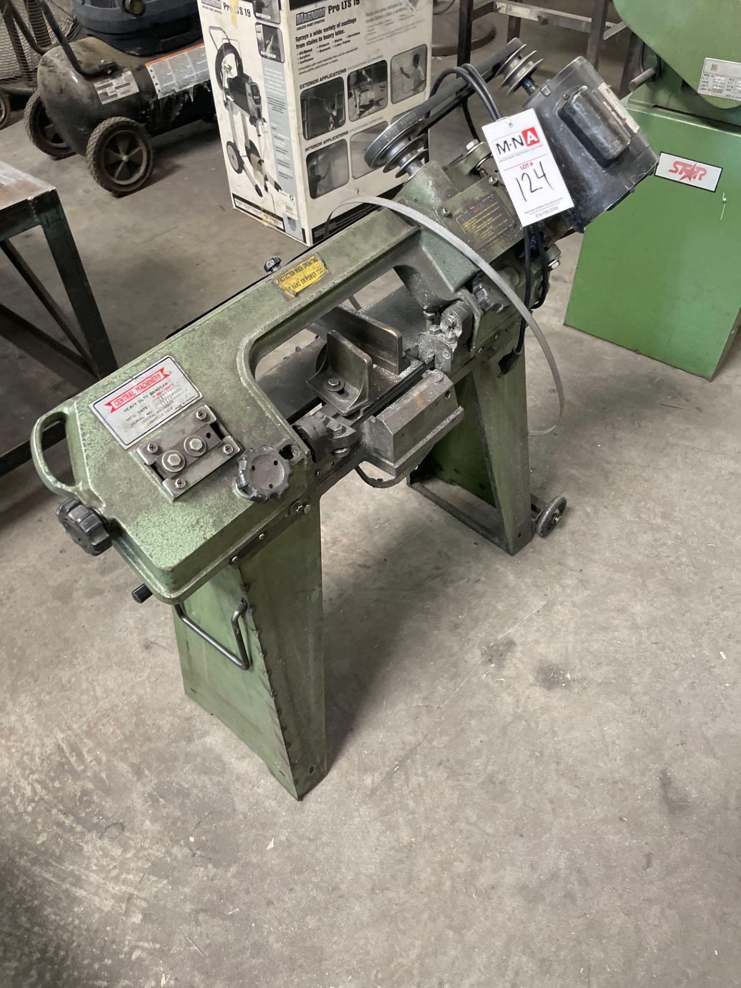 Central Machinery T-591/9972 Horizontal Band Saw, s/n 649441, New 1996 - Image 2 of 4