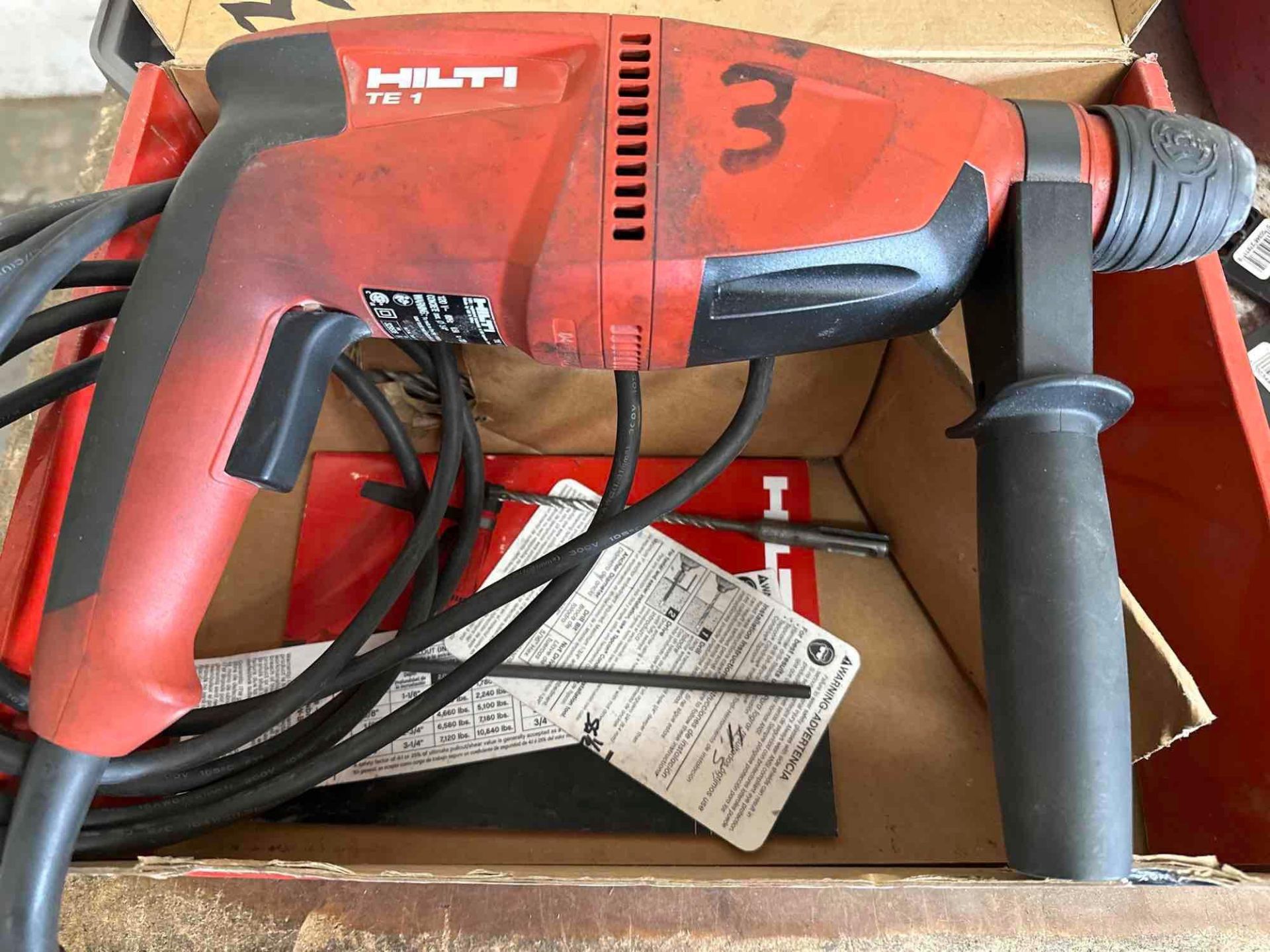 Hilti TE 1 Rotary Hammer - Image 3 of 5