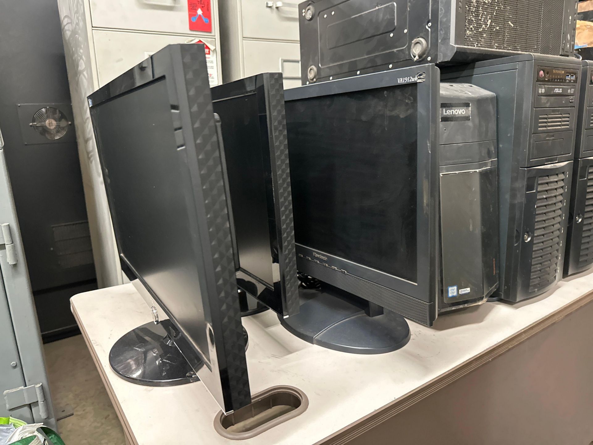 Assorted Desktops, Monitors and Keyboards