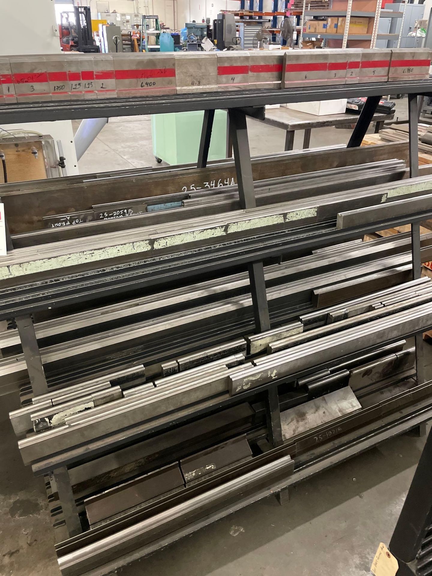 Rolling Rack with Press Brake Dies - Image 6 of 7