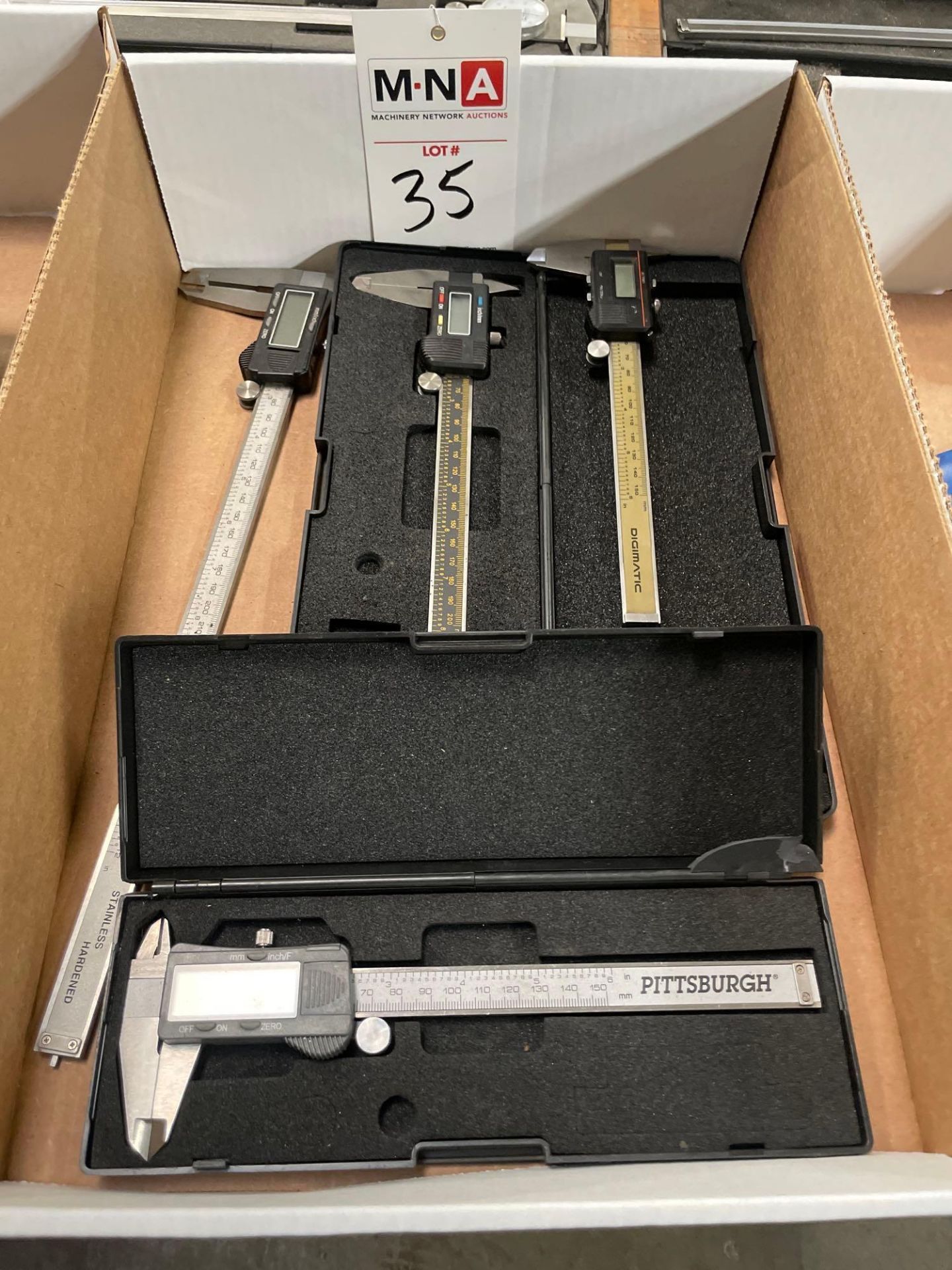 (4) Digital Calipers