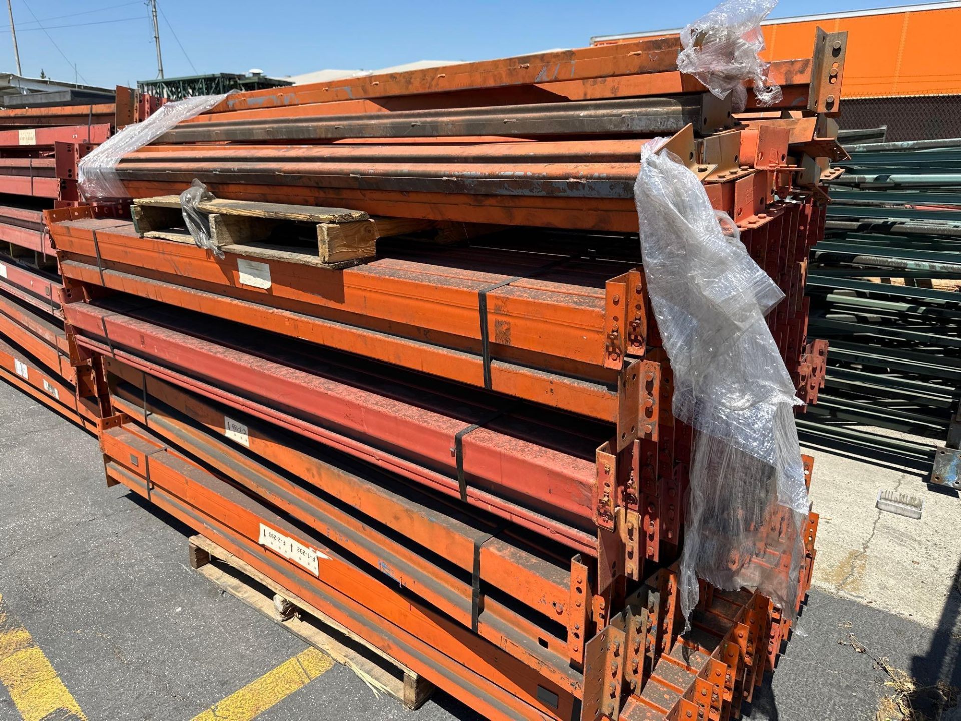 Approximately (137) 8’ Pallet Rack Crossbeams - Image 3 of 3