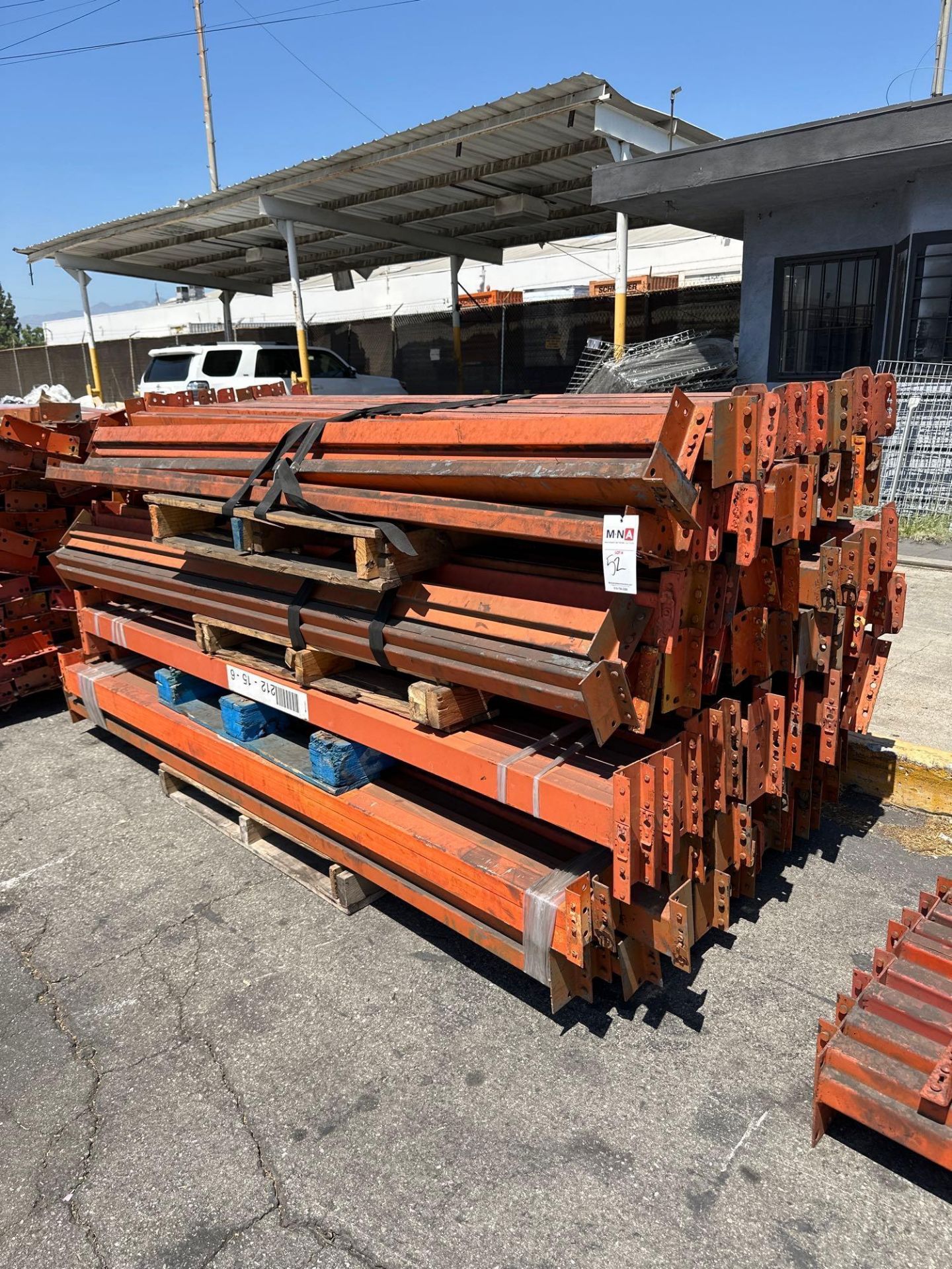 Approximately (97) 8’ Pallet Rack Crossbeams - Image 2 of 2