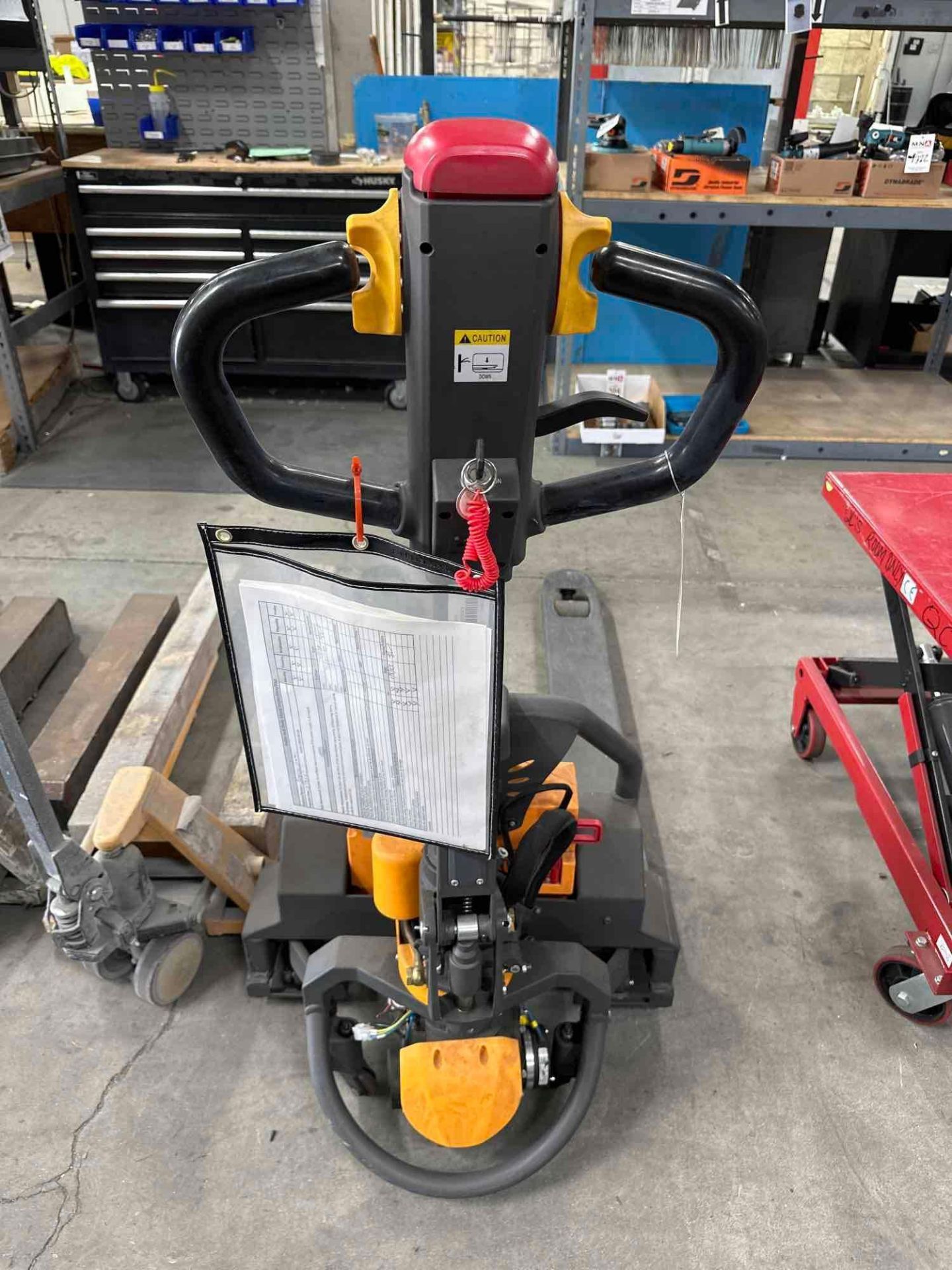 3300 Lbs. Capacity Electric Pallet Jack - Image 2 of 5