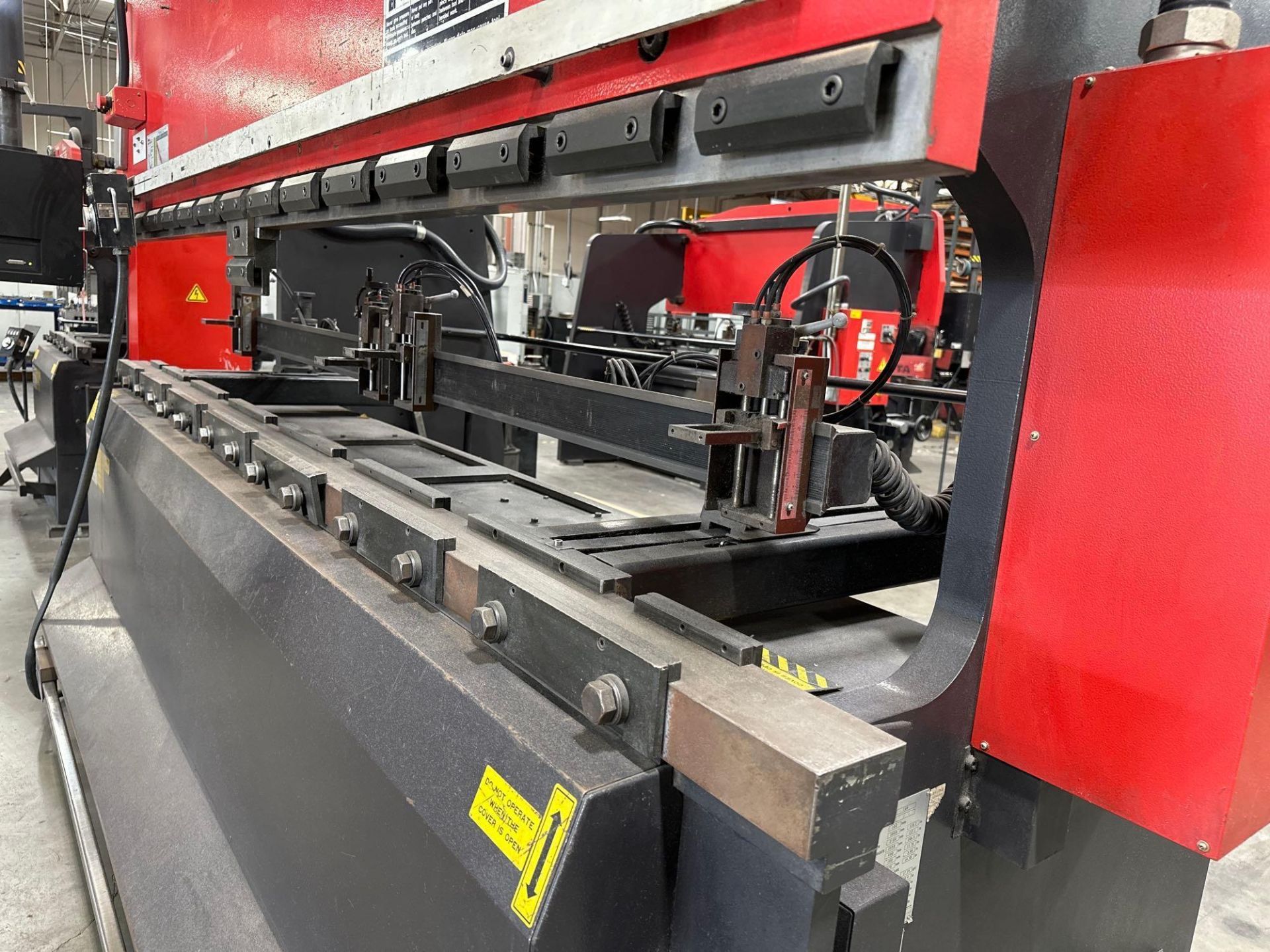 Amada RG-100 CNC Hydraulic Press Brake, 100 Ton Capacity, 118.2” Table Length, NC9-EX II CNC - Image 7 of 11