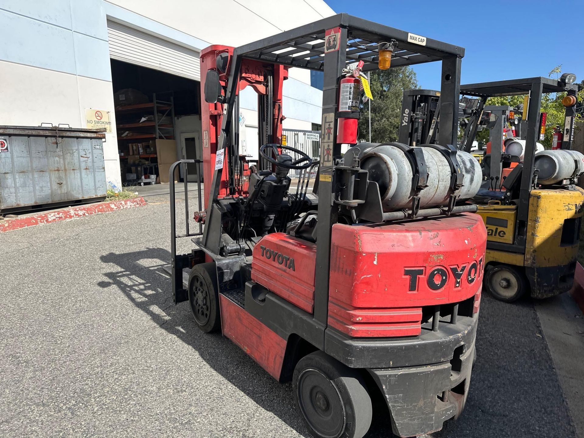 Toyota 5FGC20 LPG Forklift, 3750 Lbs. Cap., s/n 5FCG25-14717 - Image 2 of 7