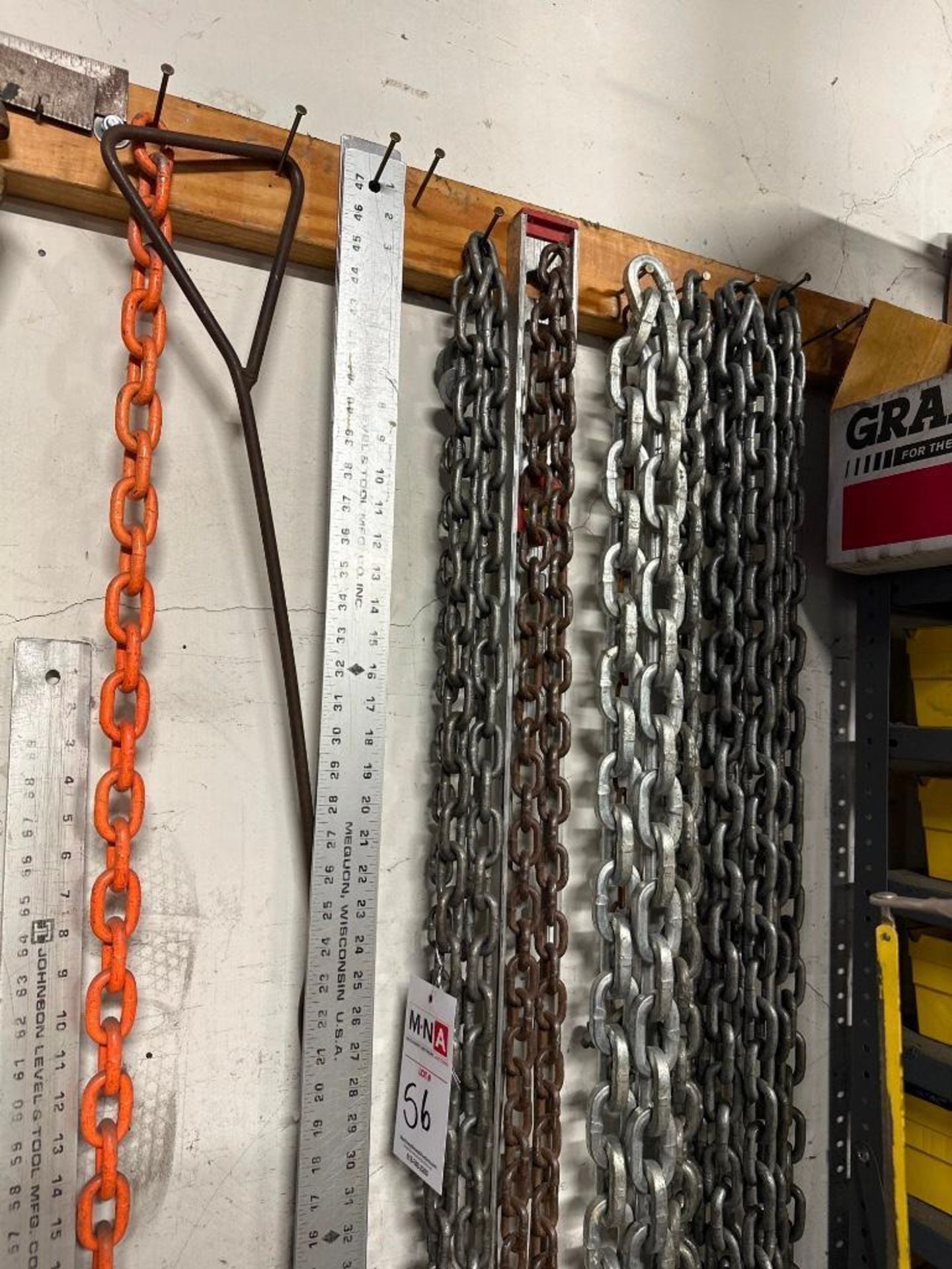 Assorted Chains, Hooks & Rulers - Image 2 of 2