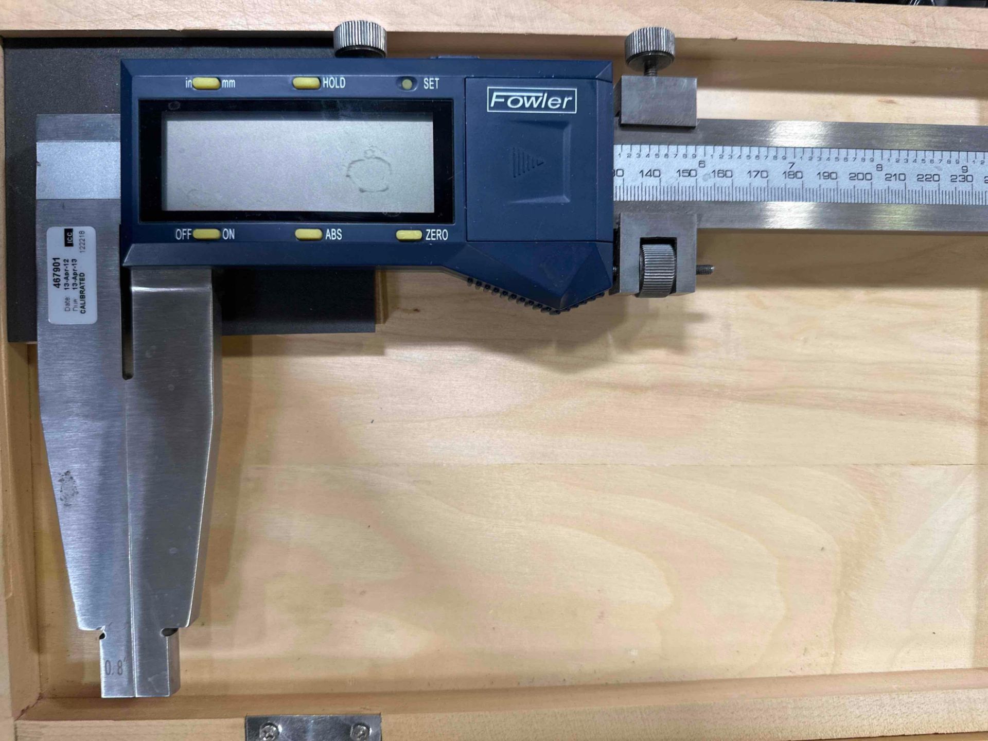 40" Fowler Stainless Hardened Digital Caliper - Image 2 of 5