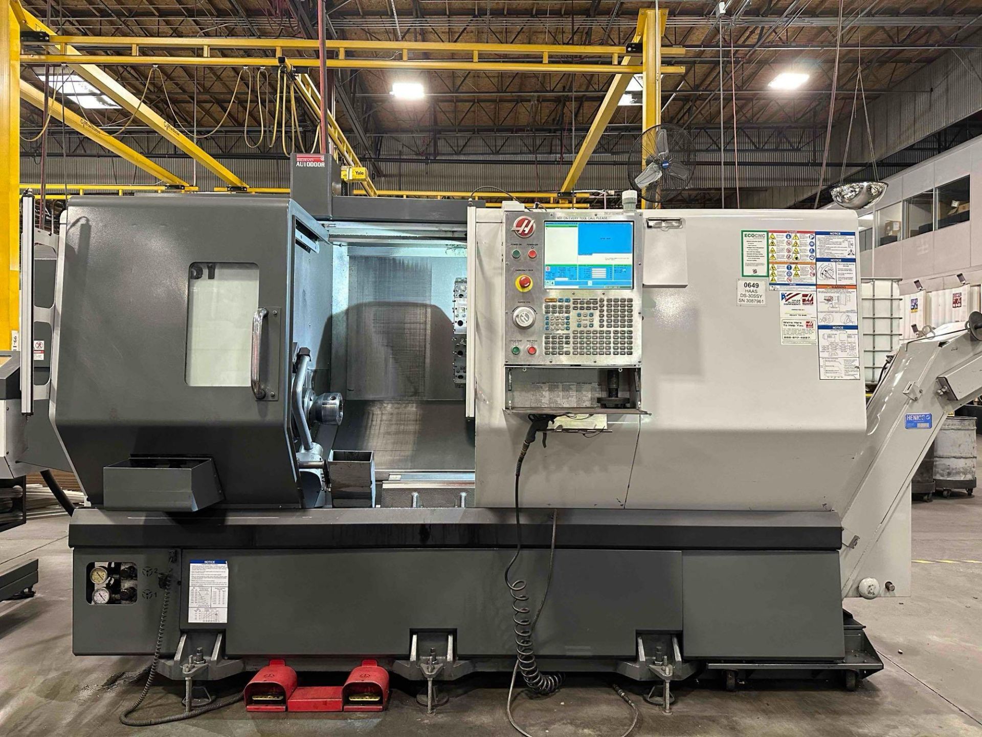 Haas DS-30SSY CNC Lathe, 24-Station Turret, s/n 3087961, 2011 *TOOLS NOT INCLUDED* - Image 2 of 12