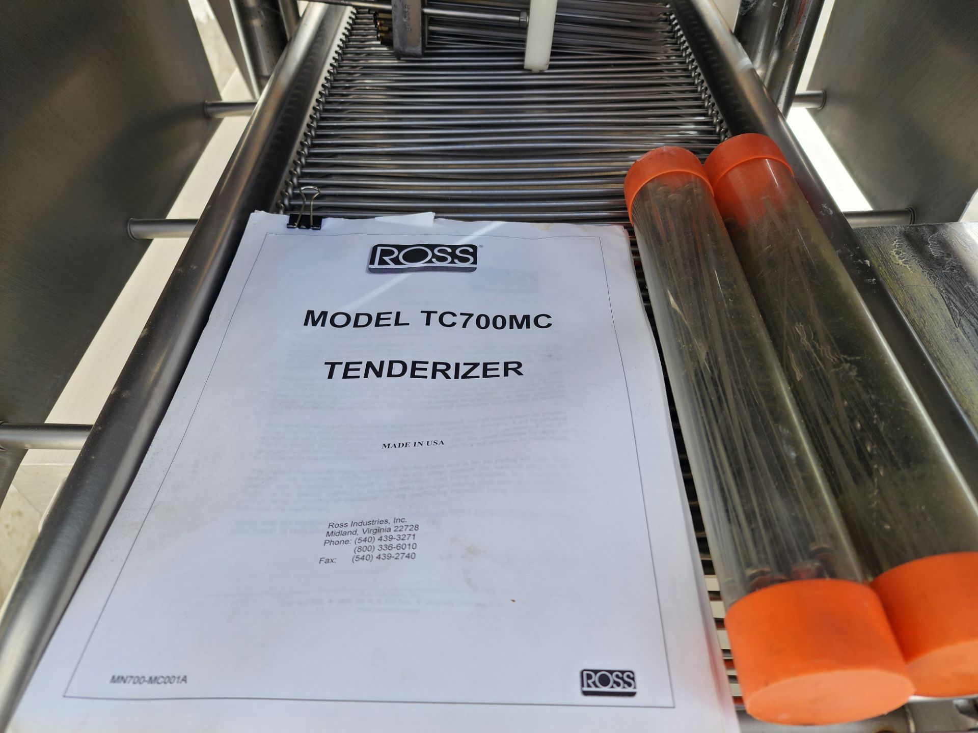 Ross, Model TC 700 MC Tenderizer - Image 4 of 10