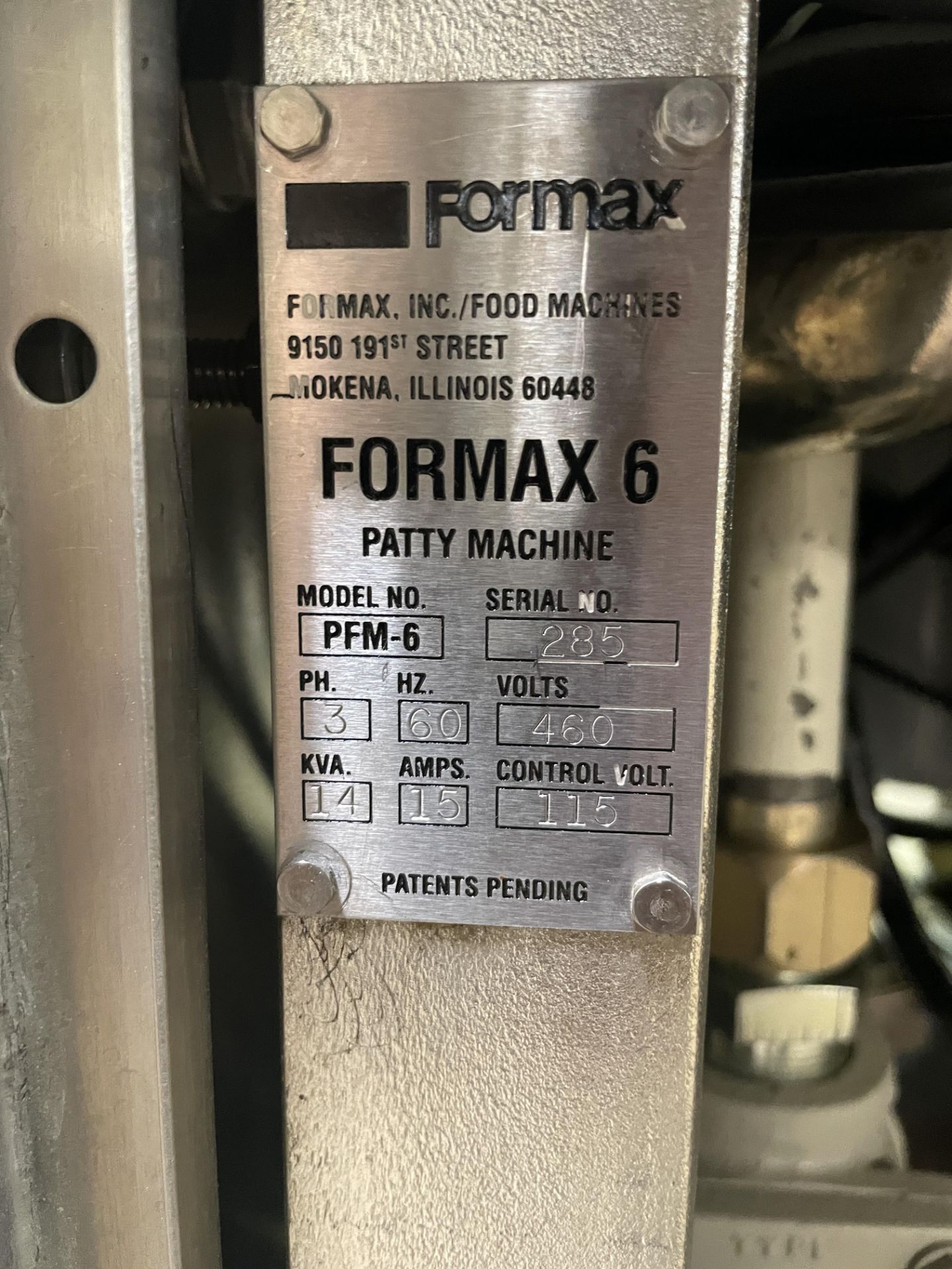 Formax F6 Patty Forming Machine - Image 4 of 10