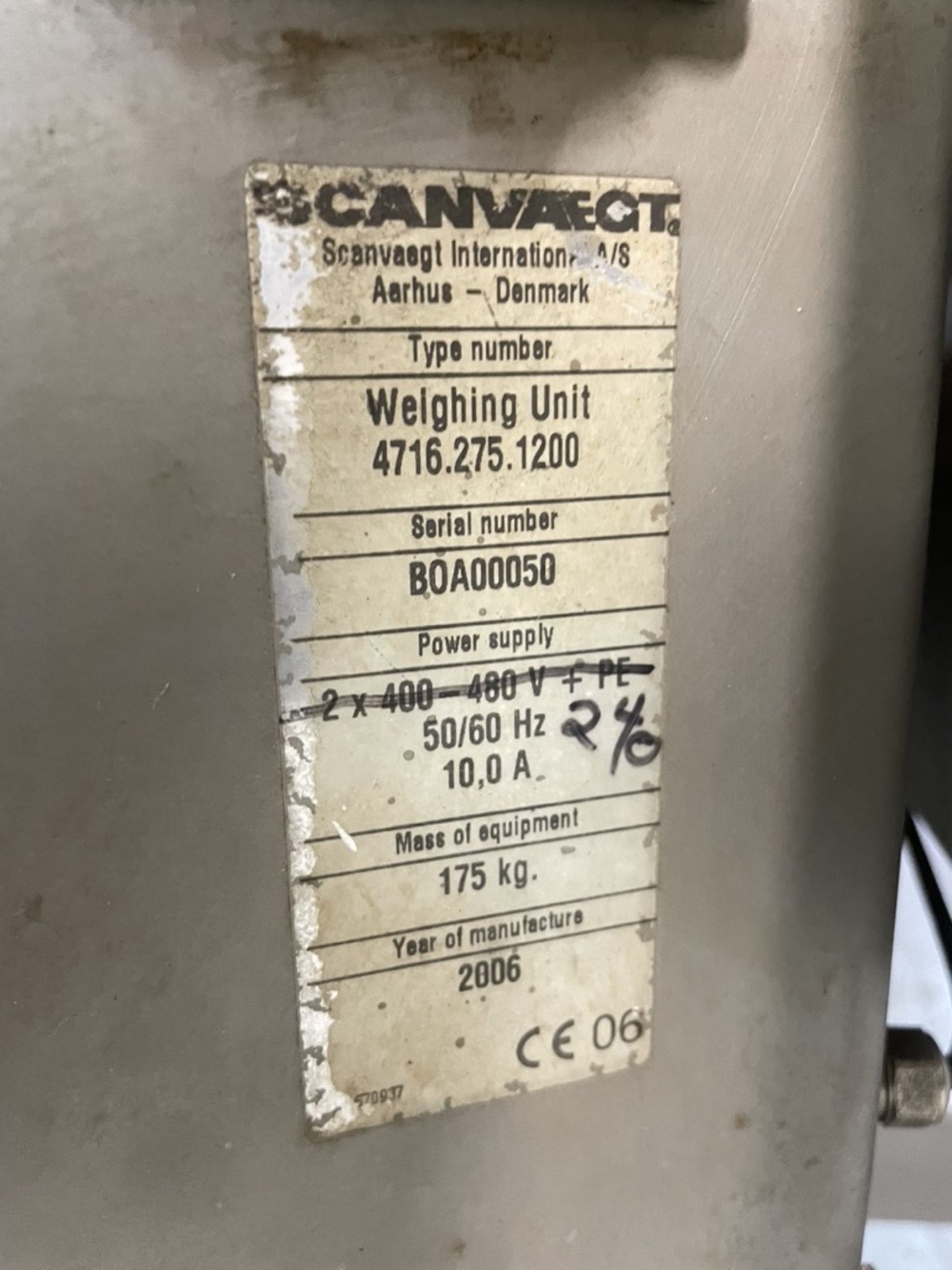 Scanvaegt Check Weigher - Image 6 of 9