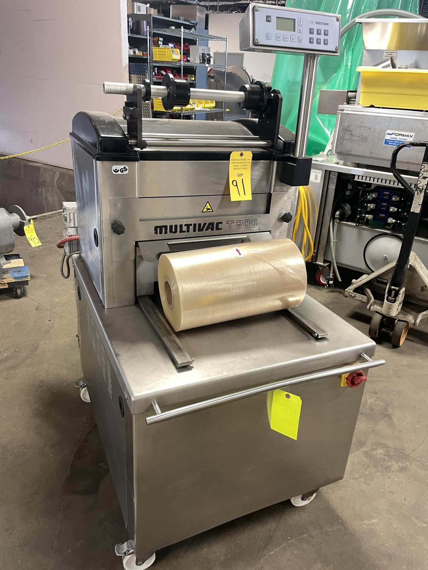 Multivac T-200 Tray Sealer