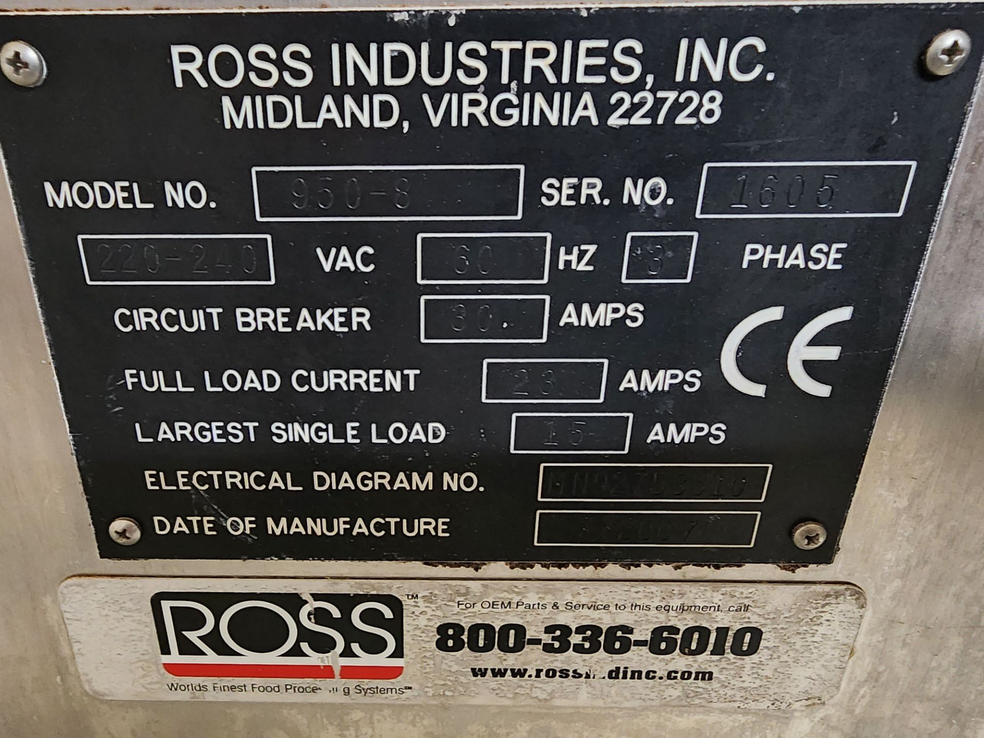 Ross 950-8 Slicer - Image 5 of 9