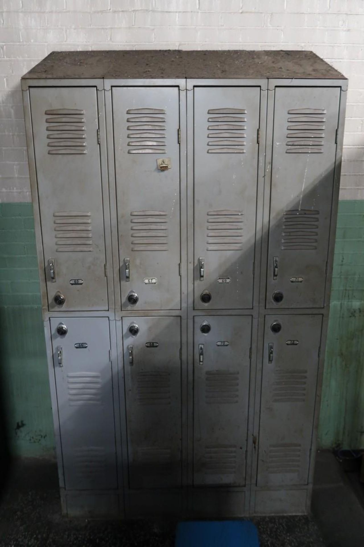 4-Section 8-Unit Lockers - Image 3 of 3