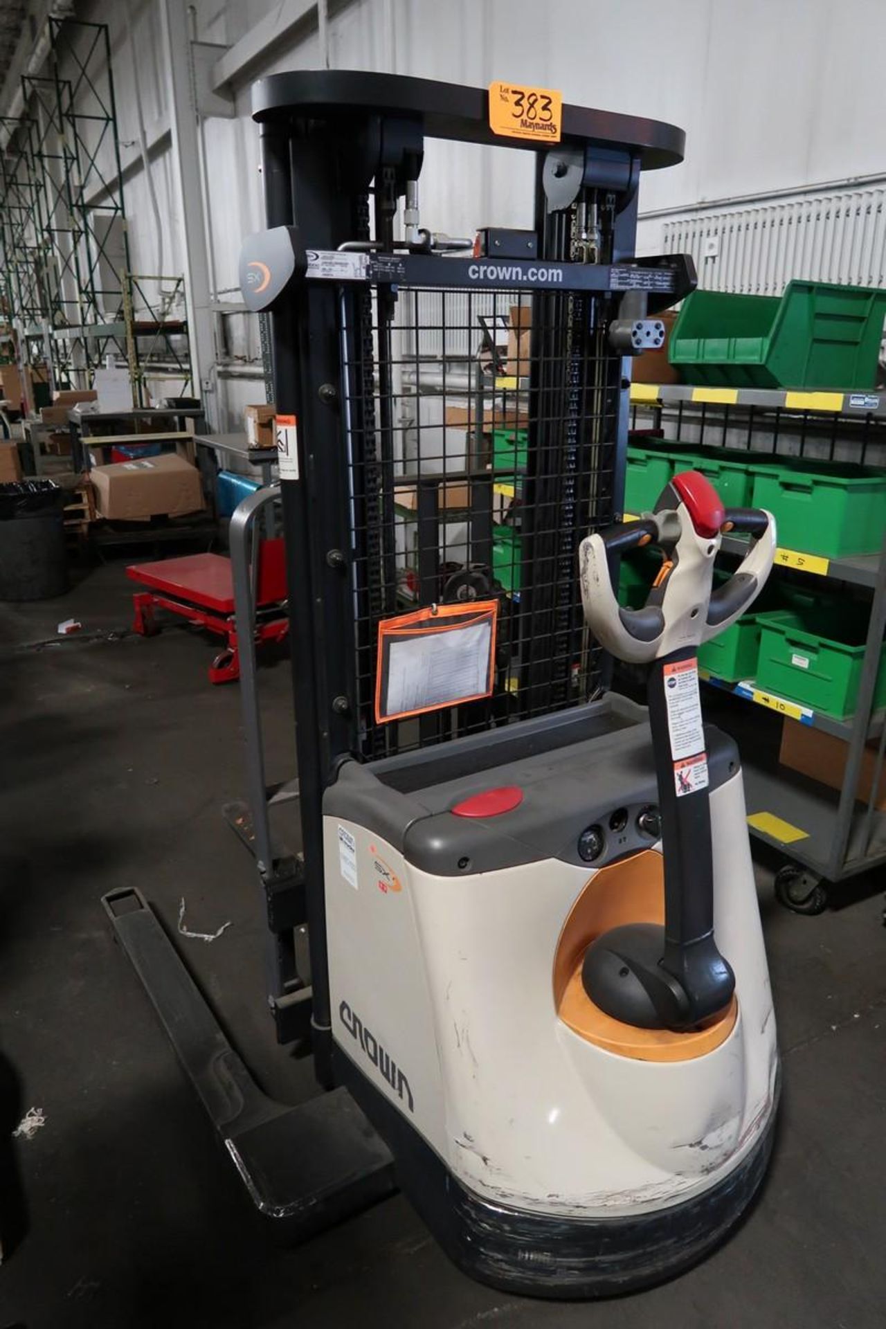 Crown SX3000-30 24V Electric Walk-Behind Lift Truck - Image 2 of 6