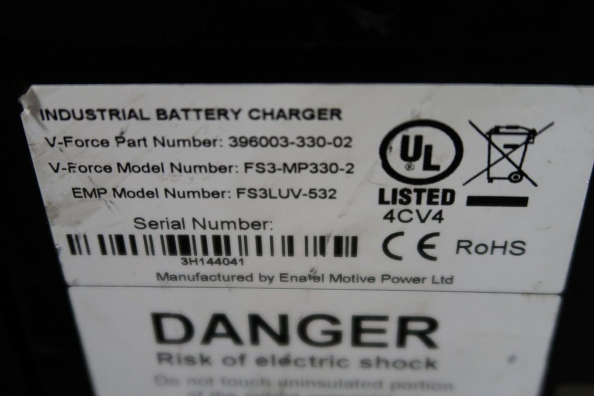 V-Force FS3-MP330-2 36V Battery Charger - Image 2 of 3