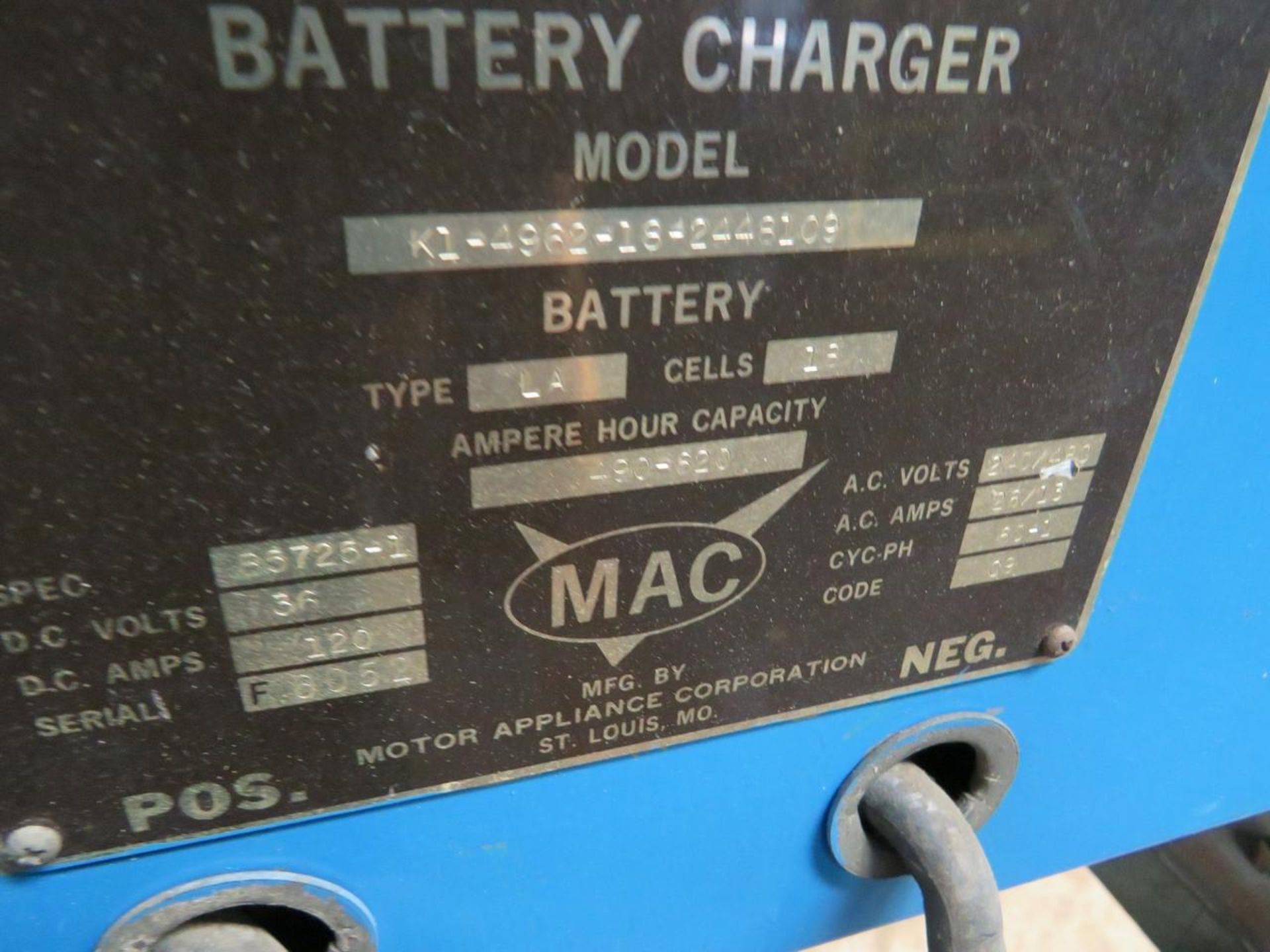 Ferro K1-4962-18-24481C9 36V Battery Charger - Image 2 of 6