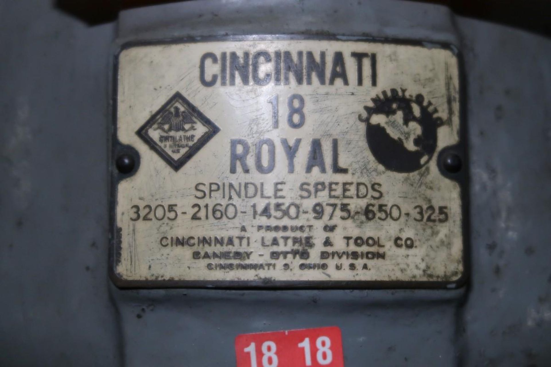 Cincinnati 18 Royal 18" Drill Press - Image 5 of 5