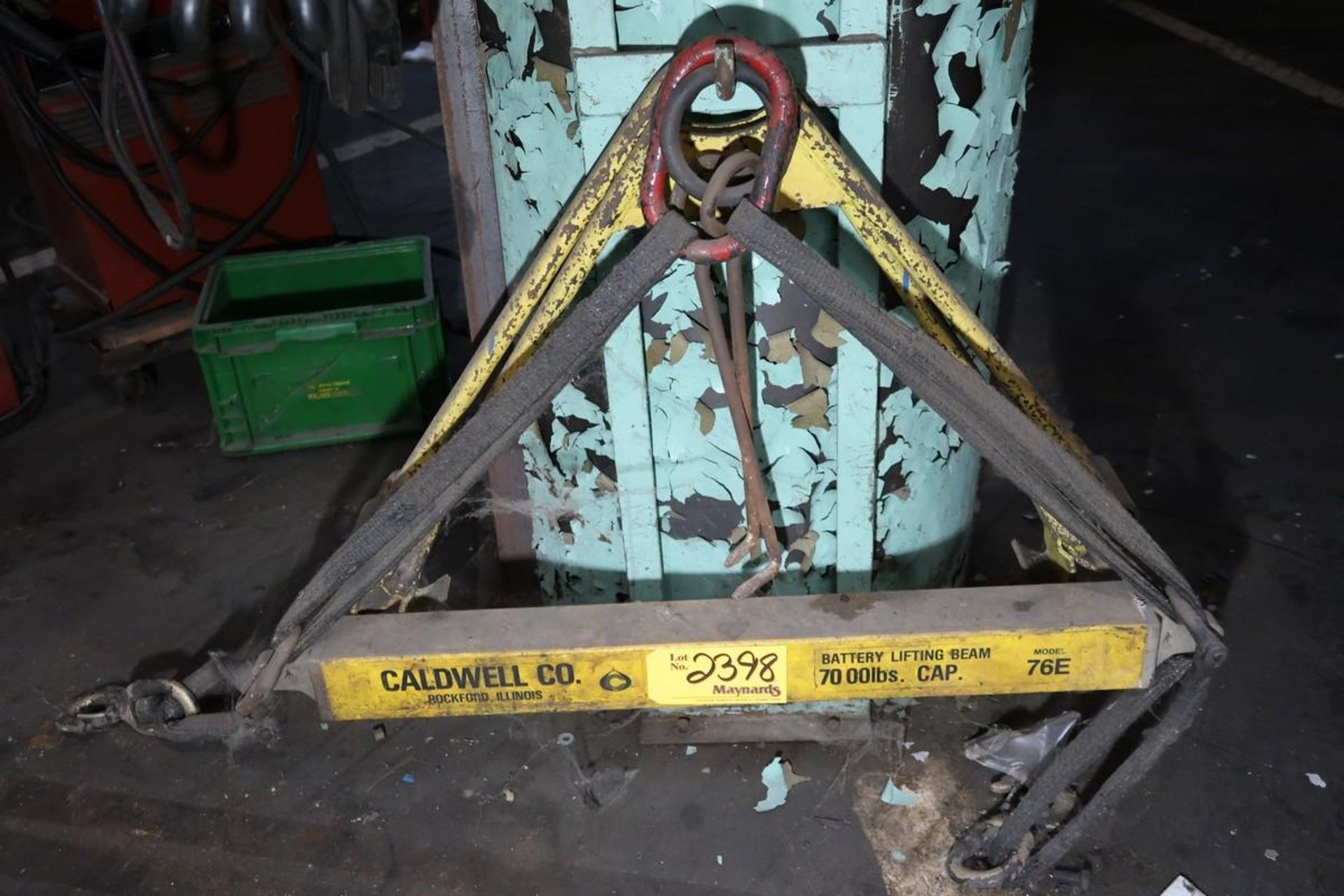 Caldwell 76E 7,000 Lb. 32" Battery Lifting Beam