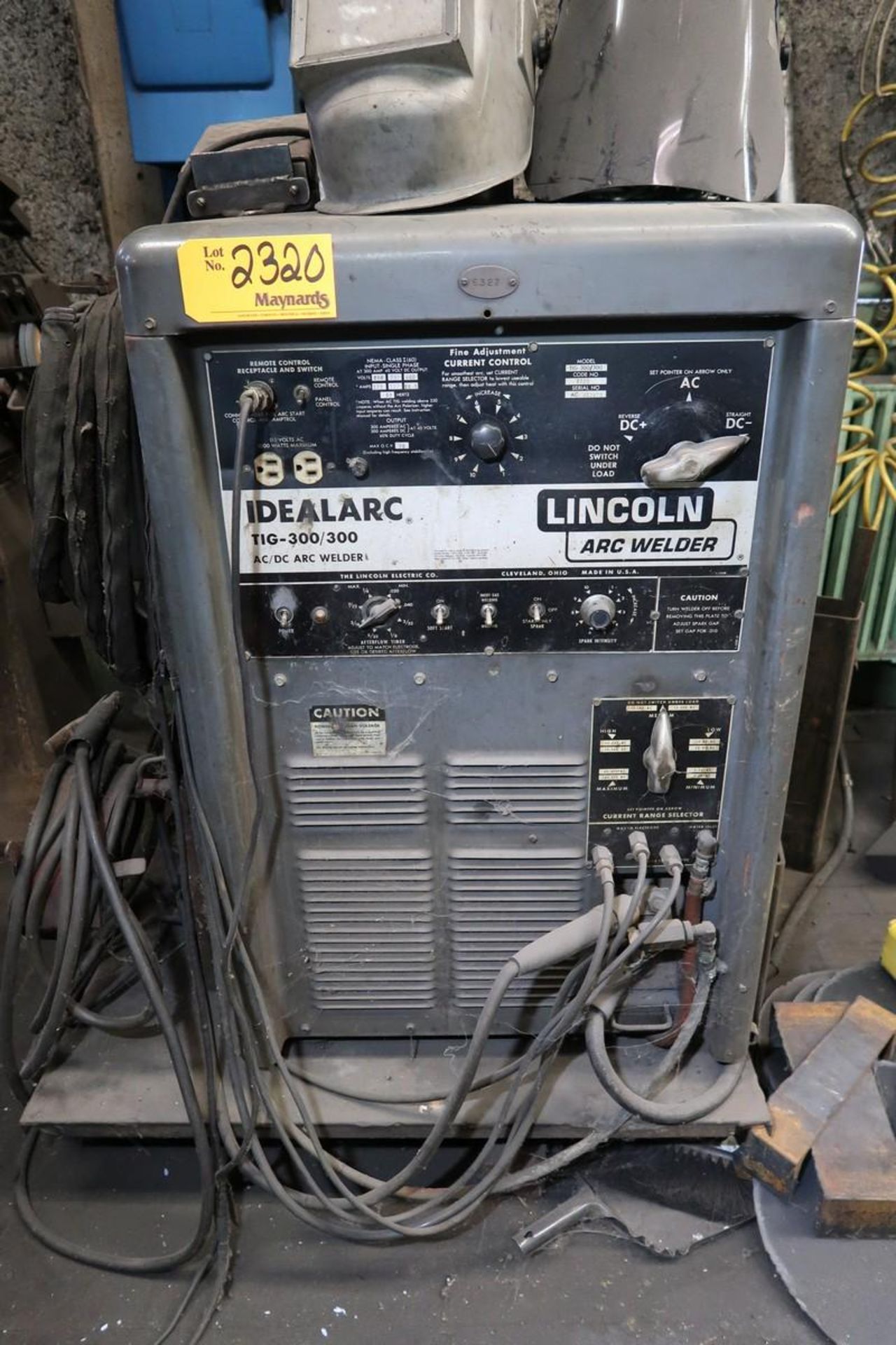 Lincoln Electric Idealarc TIG-300/300 300A AC/DC Arc Welding Power Source - Image 3 of 7