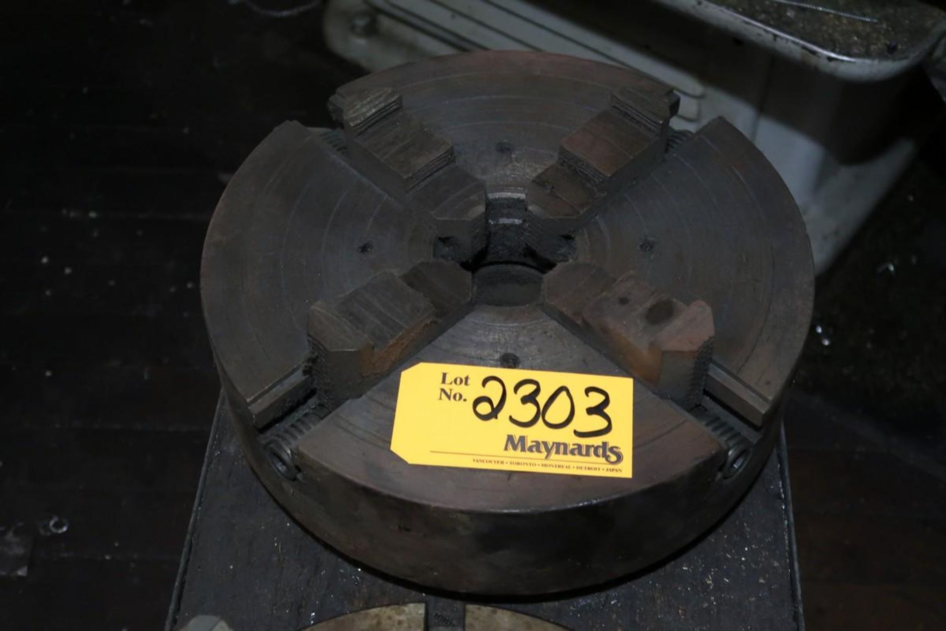 15" 4-Jaw Chuck