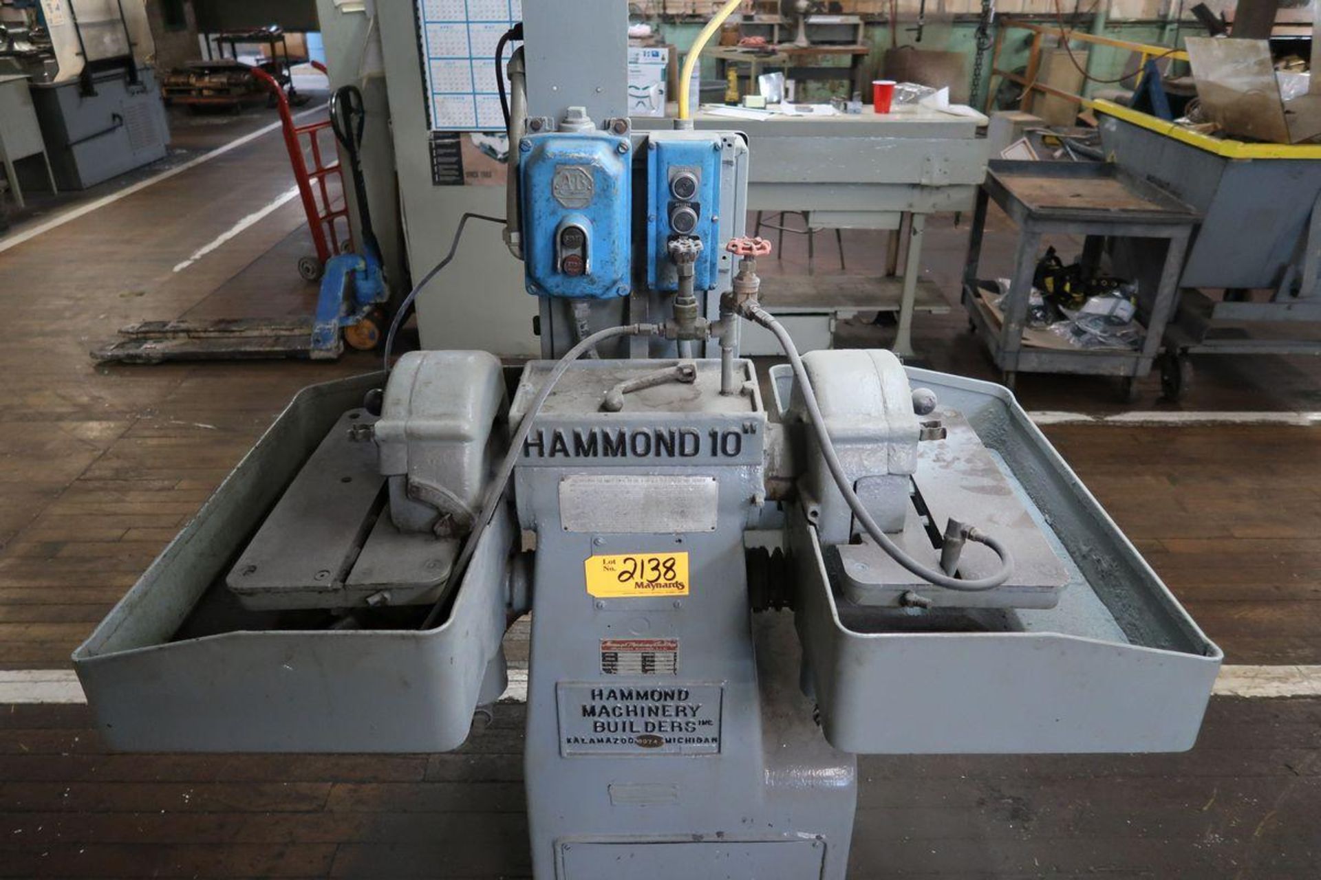 Hammond WD-10 10" Double End Carbide Tool Grinder - Image 2 of 6