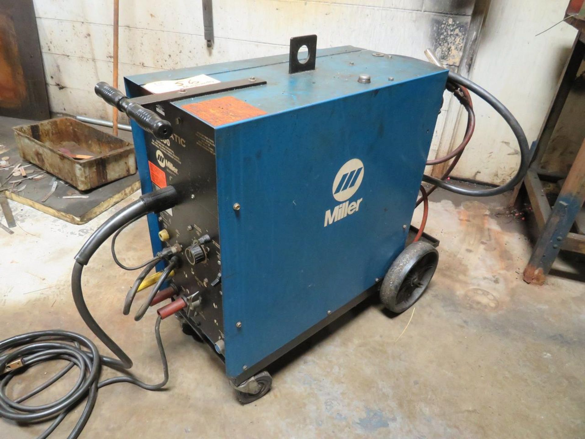 1987 MILLER MILLERMATIC 200 200 AMP CONSTANT POTENTIAL DC ARC WELDER - Image 7 of 8